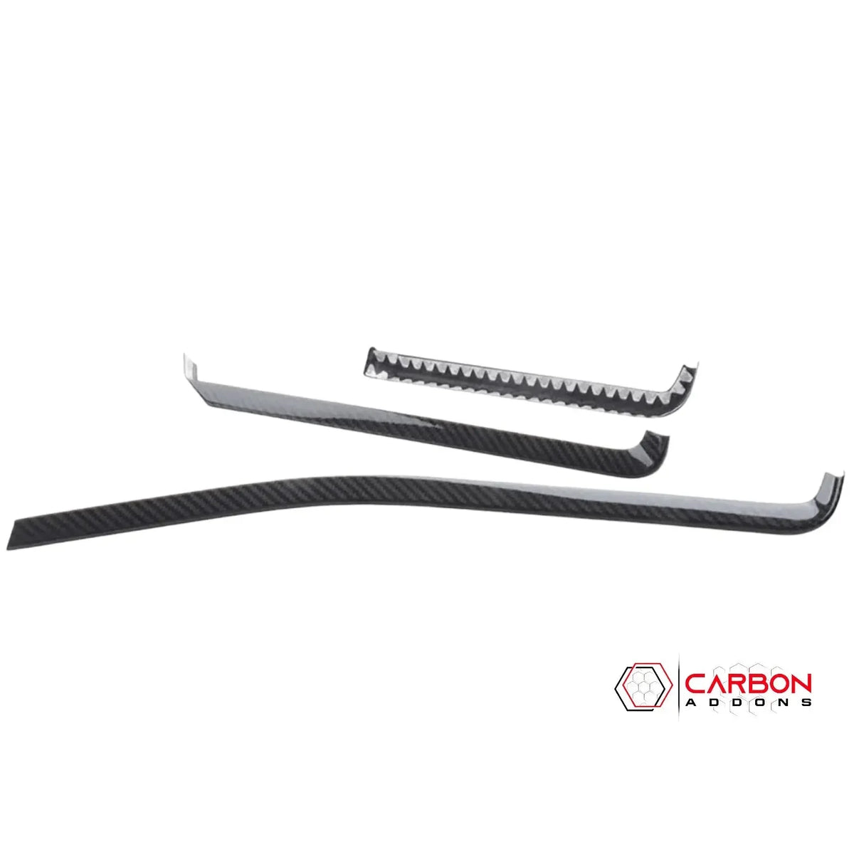 Interior Dash Trim Carbon Fiber Cover Kit | 2020-2023 C8 Corvette - carbonaddons Carbon Fiber Parts, Accessories, Upgrades, Mods