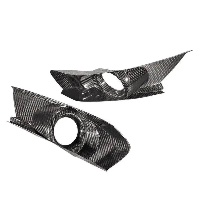Carbon fiber car side mirror covers for American vehicles, sleek and durable design