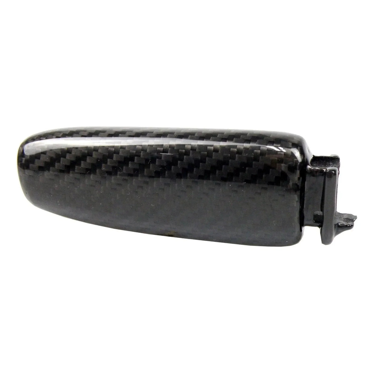 Real carbon fiber car door handle cover for American vehicles, glossy weave finish