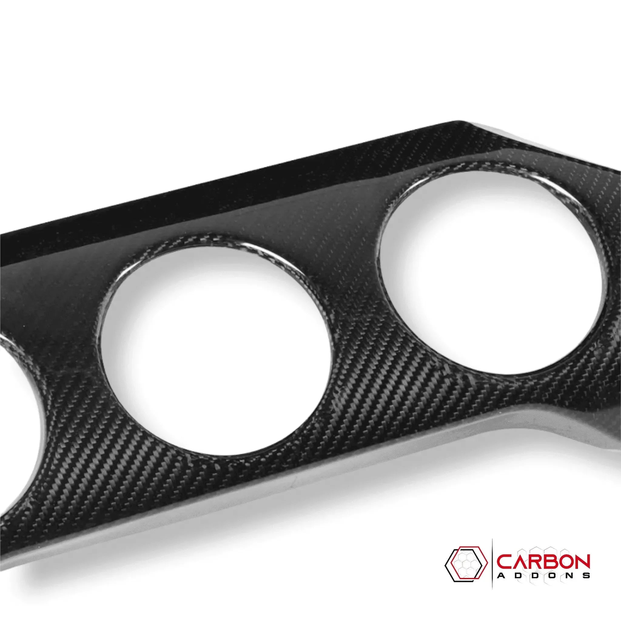 Mustang 2015-2023 Hard Carbon Fiber Dashboard Cover - carbonaddons Carbon Fiber Parts, Accessories, Upgrades, Mods