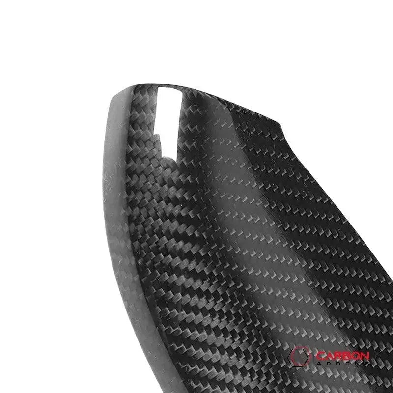 Mustang 2015-2023 Hard Carbon Fiber Door Window Switch Panel Trim Covers - carbonaddons Carbon Fiber Parts, Accessories, Upgrades, Mods