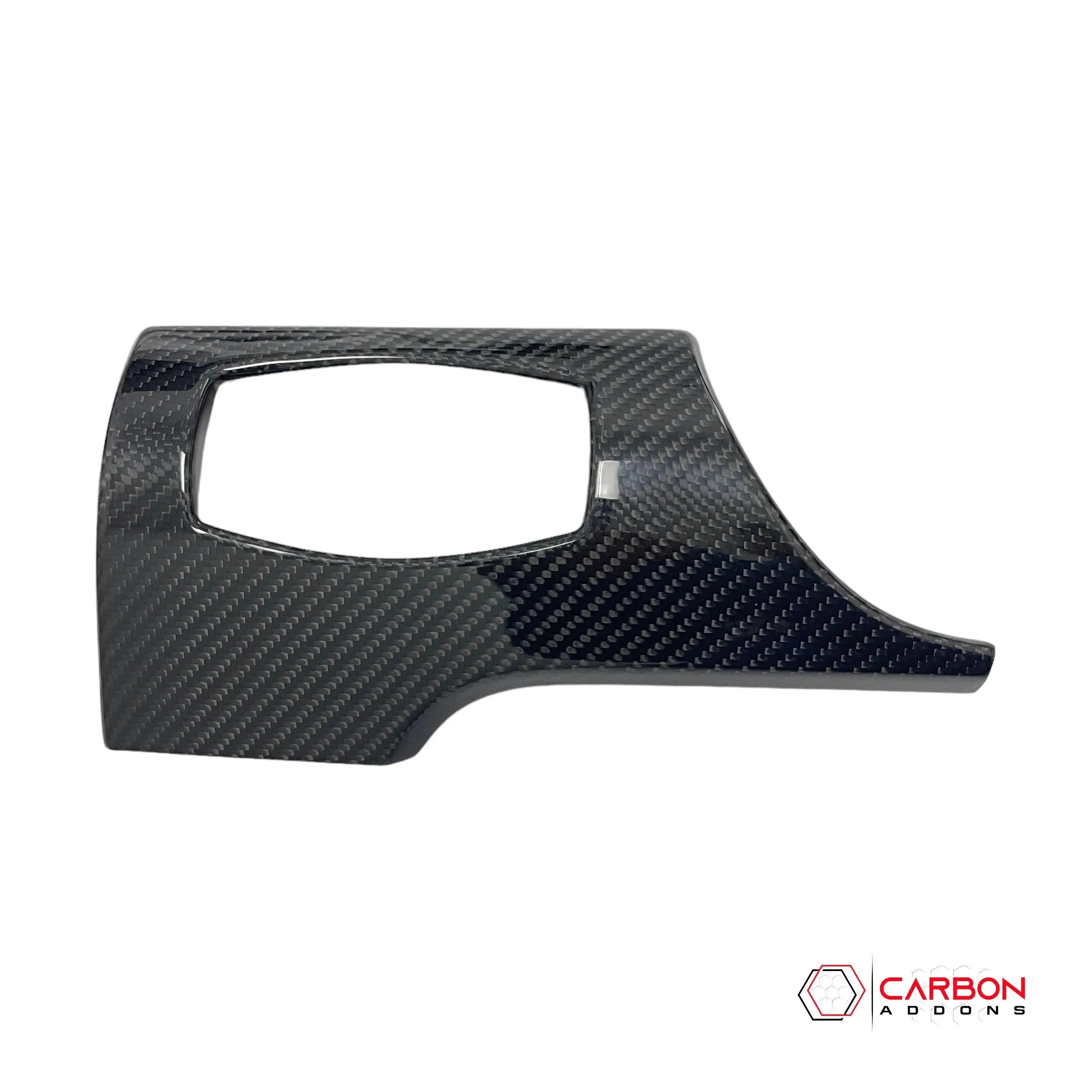 Mustang 2015-2023 Hard Carbon Fiber Driver Side Dashboard Trim Covers - carbonaddons Carbon Fiber Parts, Accessories, Upgrades, Mods