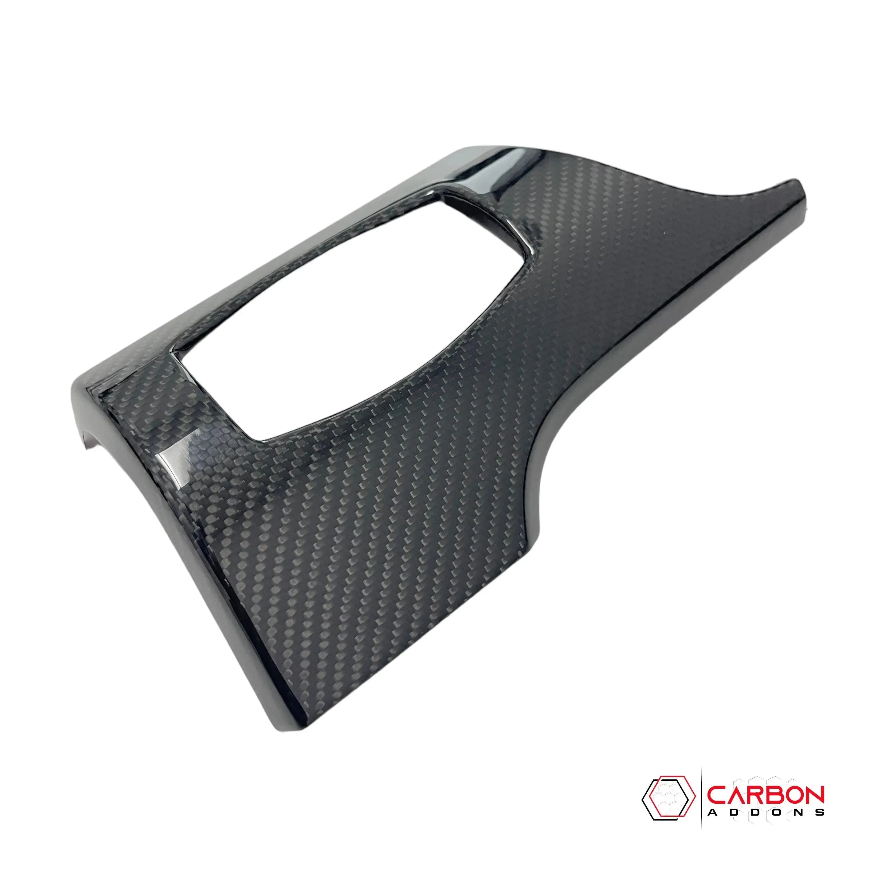 Mustang 2015-2023 Hard Carbon Fiber Driver Side Dashboard Trim Covers - carbonaddons Carbon Fiber Parts, Accessories, Upgrades, Mods