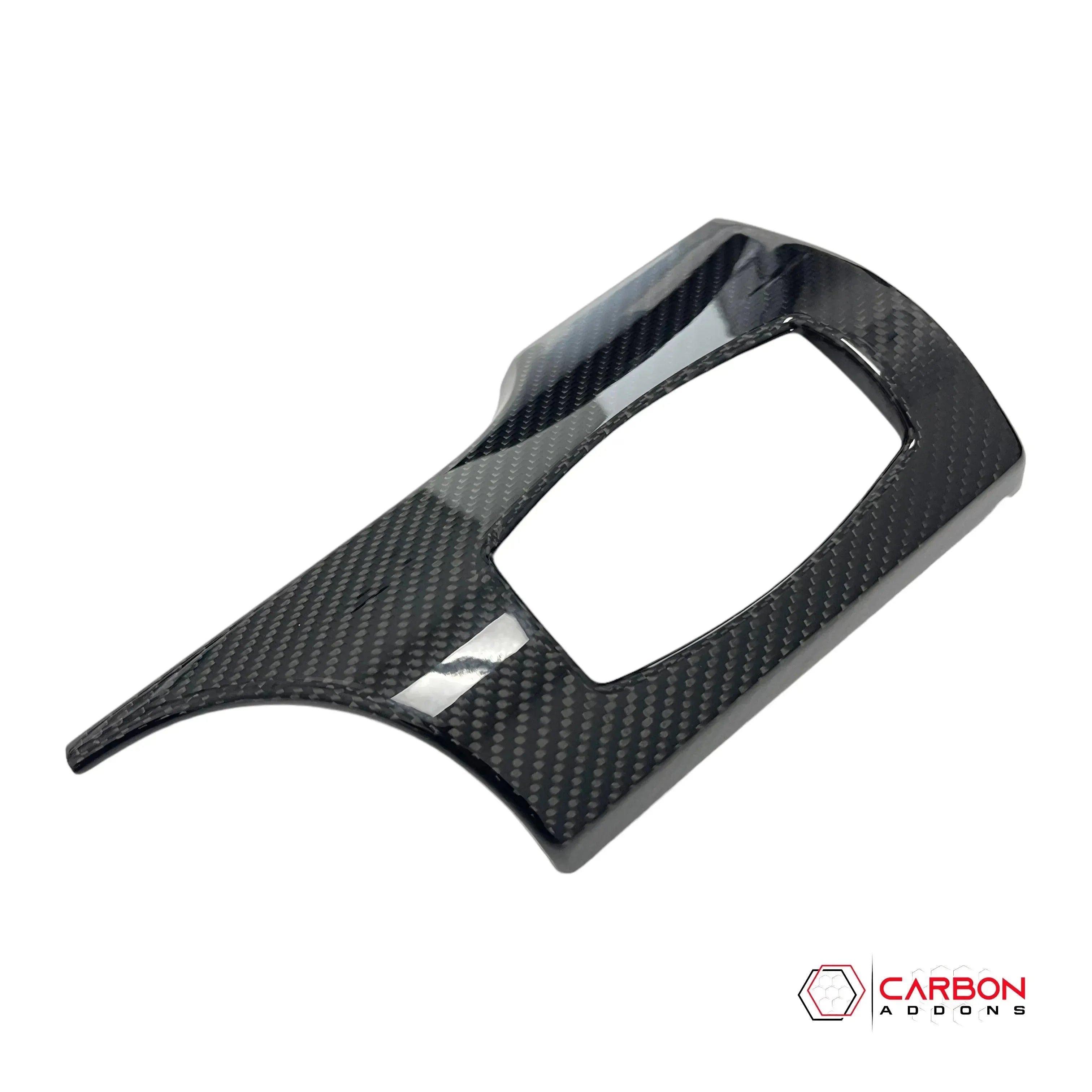 Mustang 2015-2023 Hard Carbon Fiber Driver Side Dashboard Trim Covers - carbonaddons Carbon Fiber Parts, Accessories, Upgrades, Mods