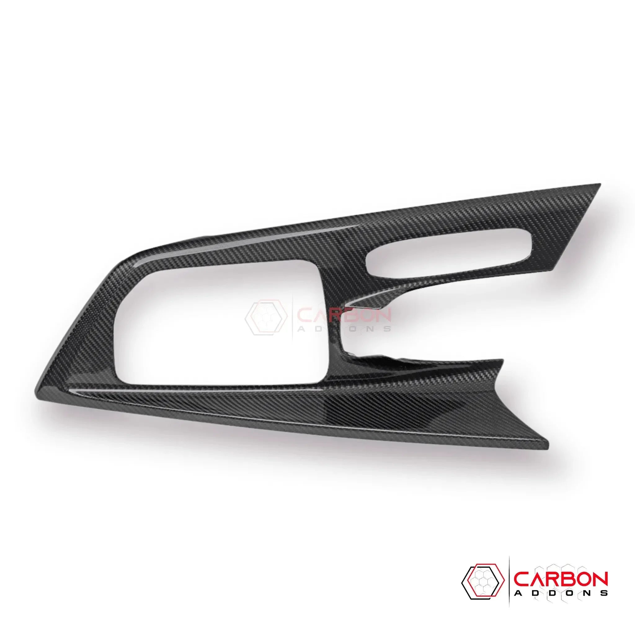 Real Carbon Fiber Center Console Cover | 2020-2023 C8 Corvette - carbonaddons Carbon Fiber Parts, Accessories, Upgrades, Mods