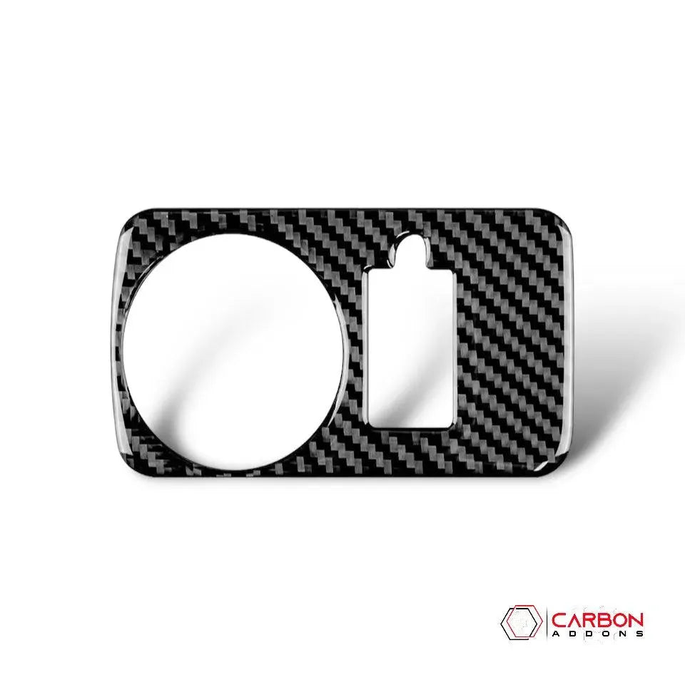 Real Carbon Fiber Headlight Switch Trim Overlay | Ford Mustang 2005-2009 - carbonaddons Carbon Fiber Parts, Accessories, Upgrades, Mods