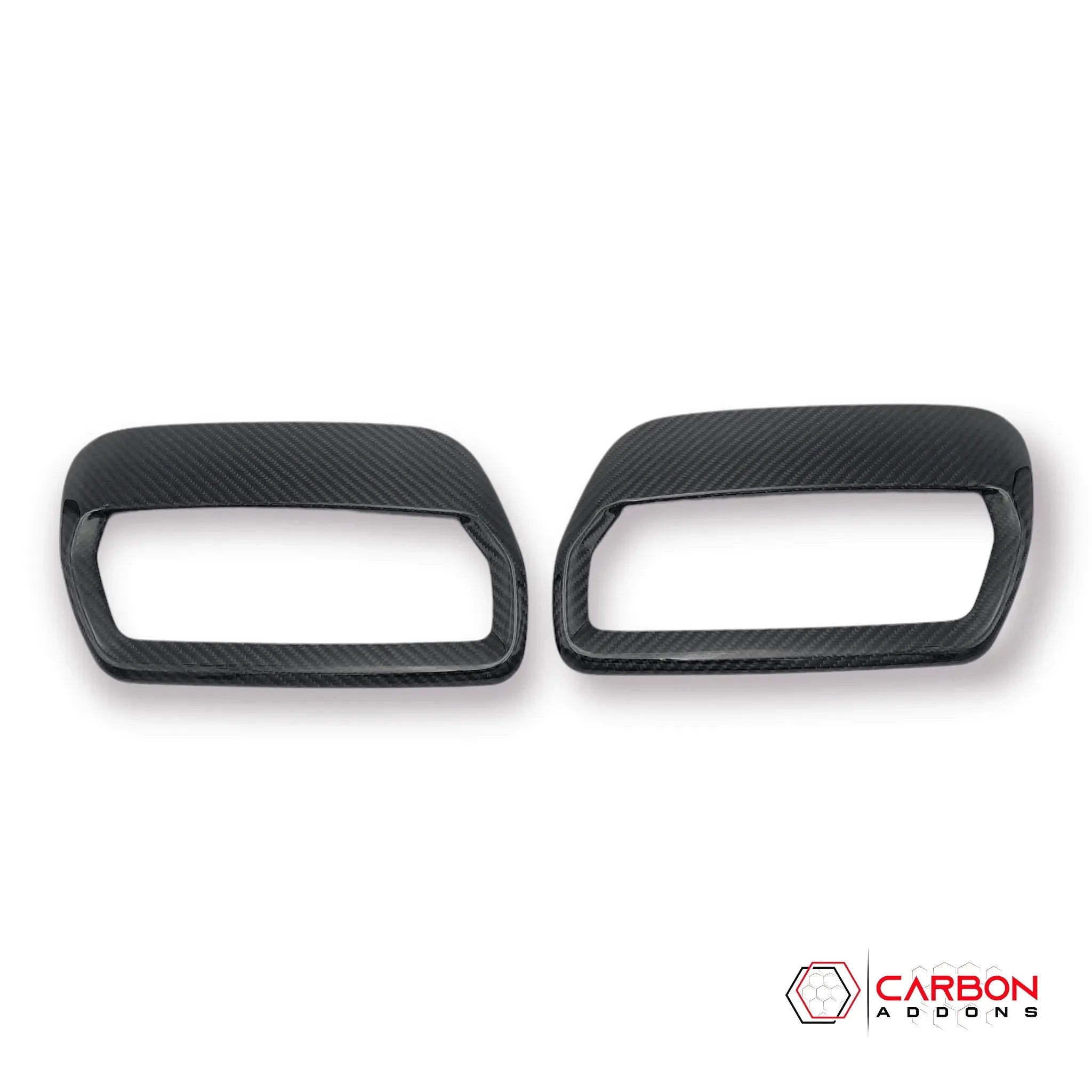 Real Carbon Fiber Hood Vent Cover for For Ford Mustang 2018-2023 - carbonaddons Carbon Fiber Parts, Accessories, Upgrades, Mods