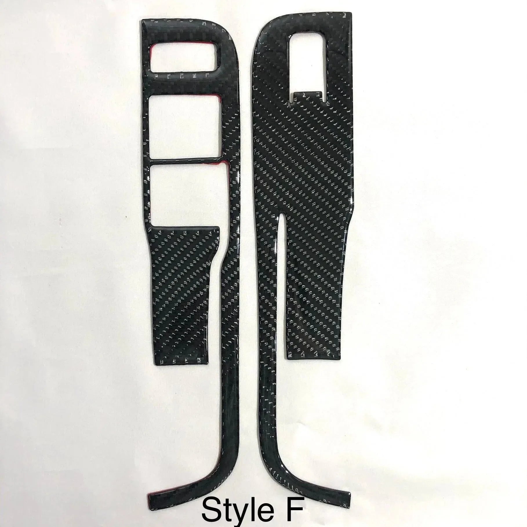 Real carbon fiber interior trim pieces for American vehicles, Style F design