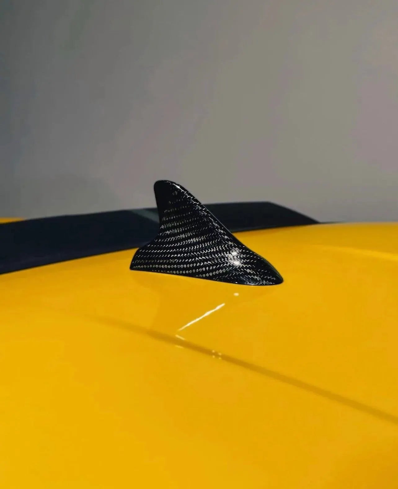 Shark fin Antenna Real Carbon Fiber Cover for 2010-2015 Chevy Camaro - carbonaddons Carbon Fiber Parts, Accessories, Upgrades, Mods