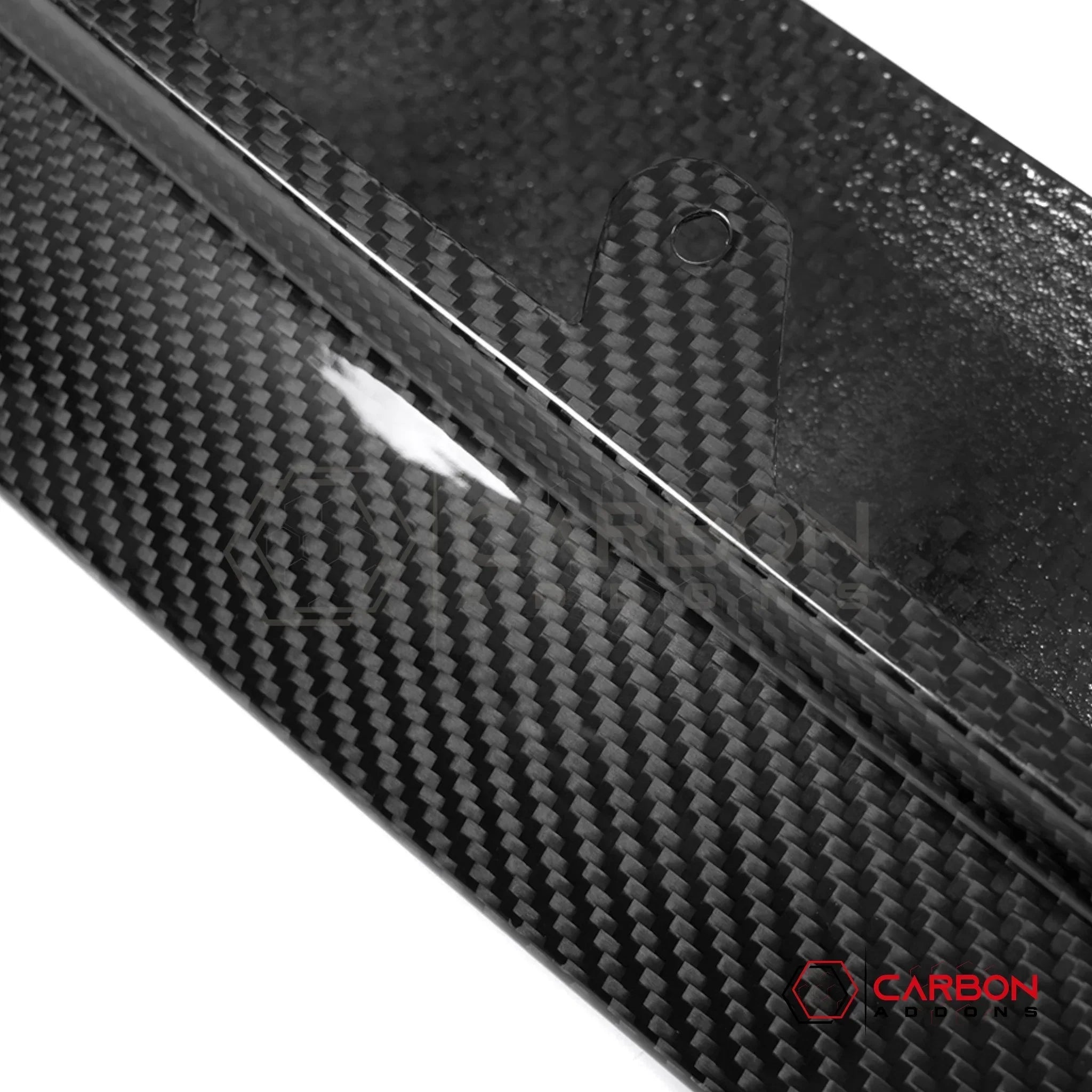 C8 Corvette Z06/E-Ray Dry Pre-preg Carbon Fiber Z07 Style Front Splitter & Canards