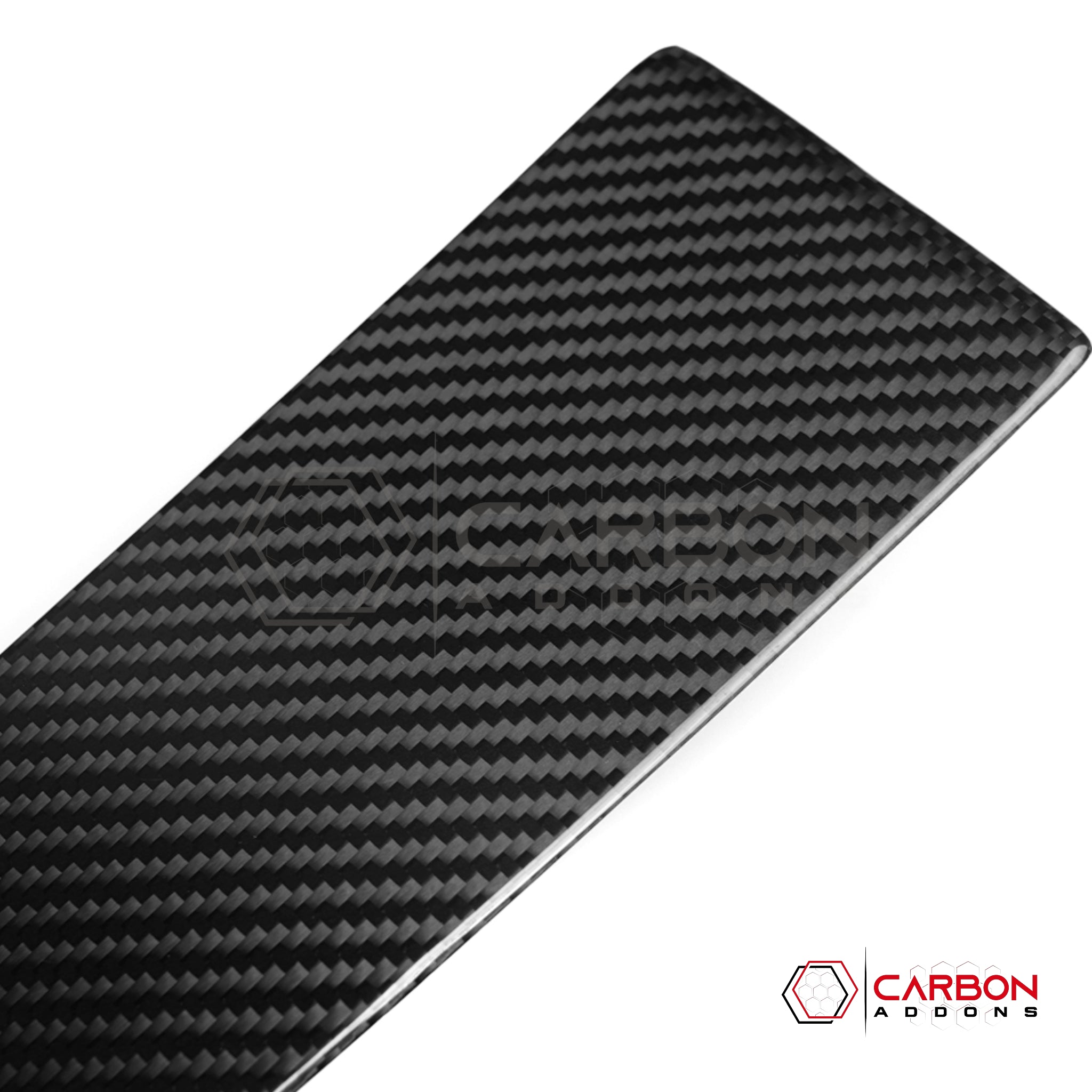 C8 Corvette Z06 / E-Ray Carbon Fiber Spoiler Delete Covers – Dry Pre-Preg (3pc)