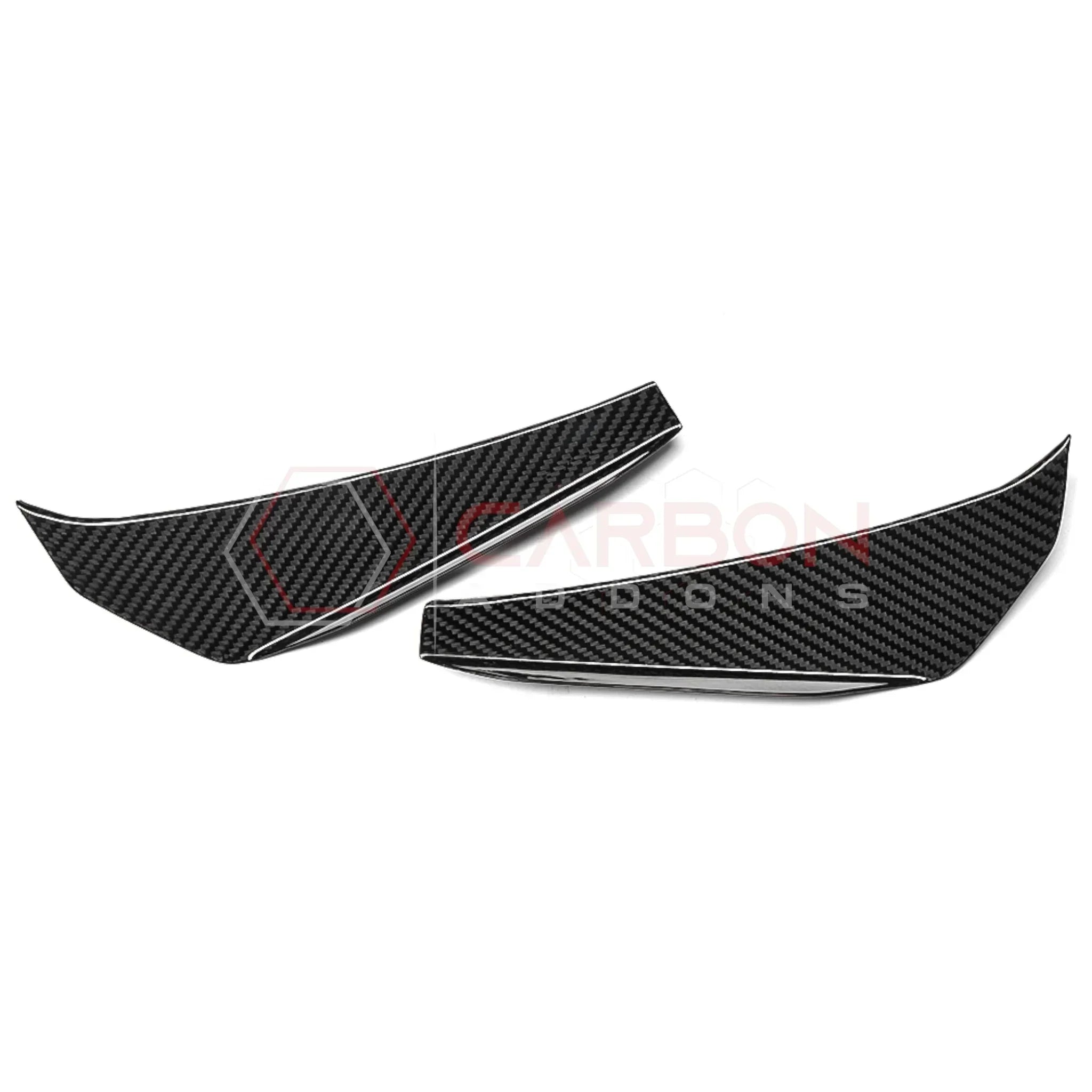 C8 Corvette Z06 / ERay Real Carbon Fiber Upper Canards