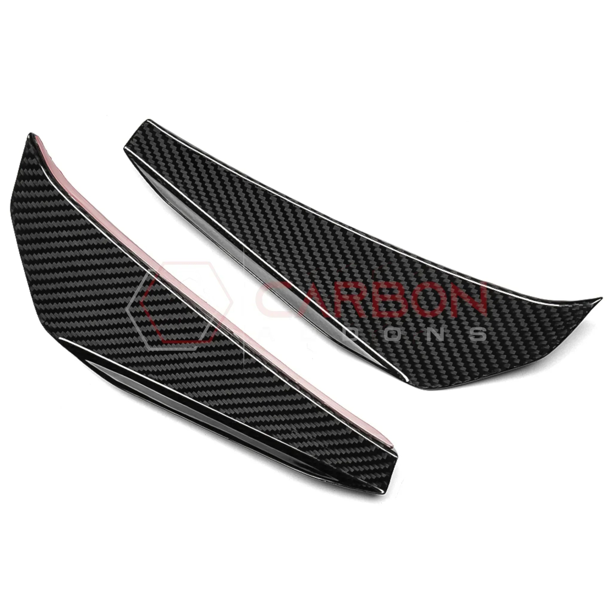C8 Corvette Z06 / ERay Real Carbon Fiber Upper Canards