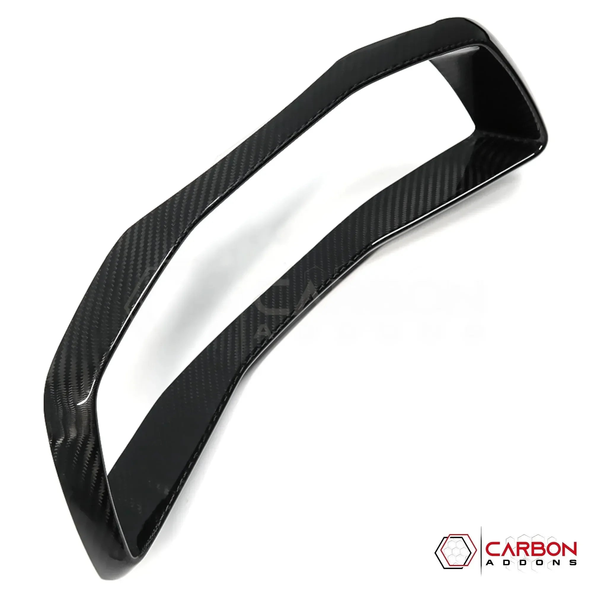 C8 Corvette Real Carbon Fiber Gauge Cluster Trim Cover | Interior Overlay (2020–2025)