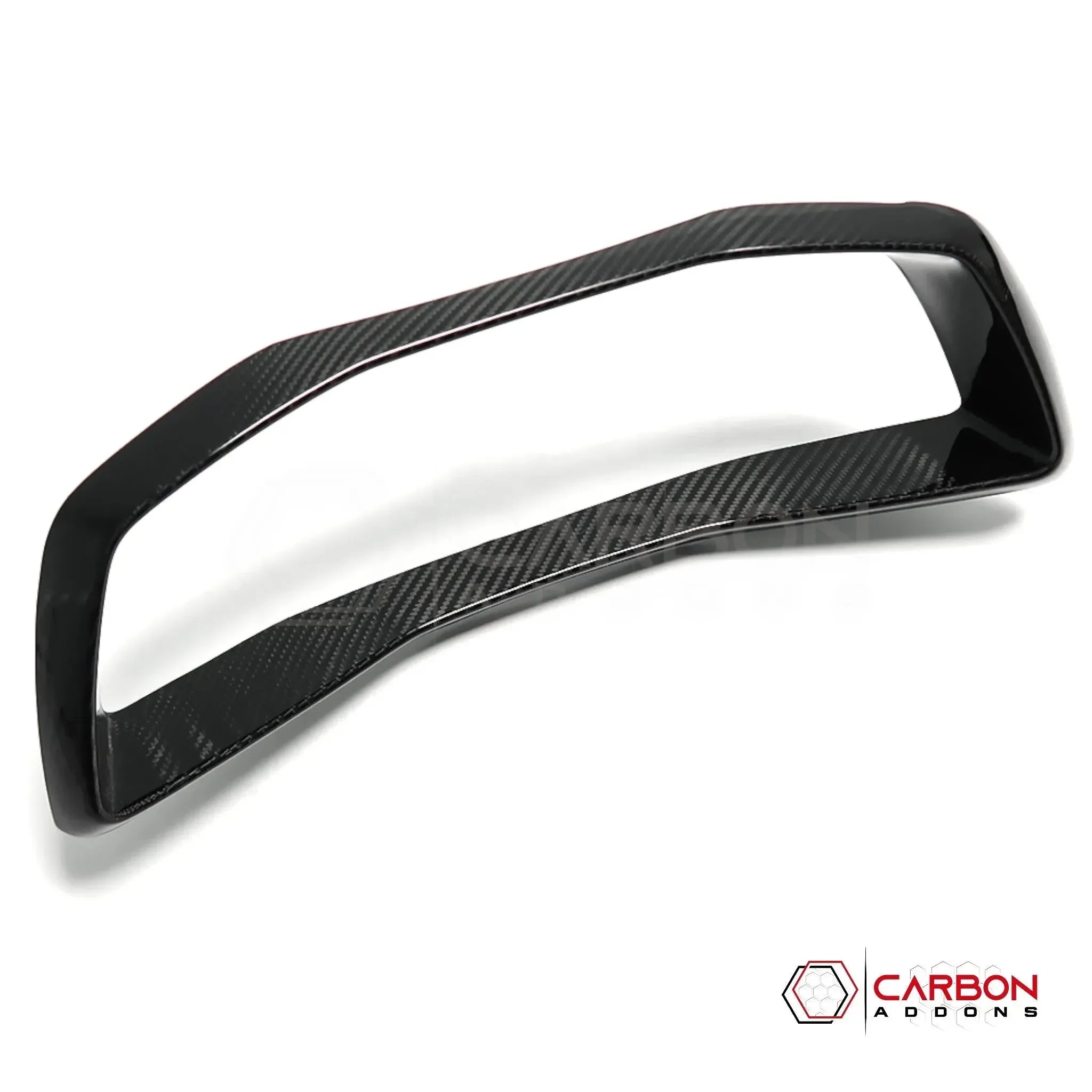 C8 Corvette Real Carbon Fiber Gauge Cluster Trim Cover | Interior Overlay (2020–2025)