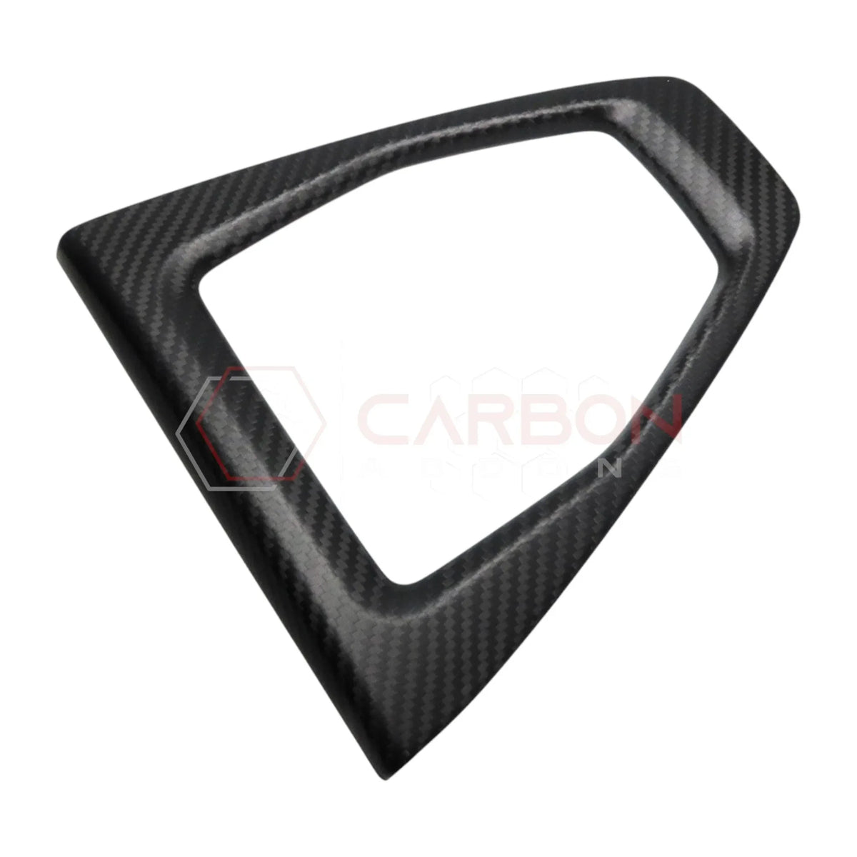 Real Carbon Fiber Gear Shifter Trim Cover for 2024+ Ford Mustang