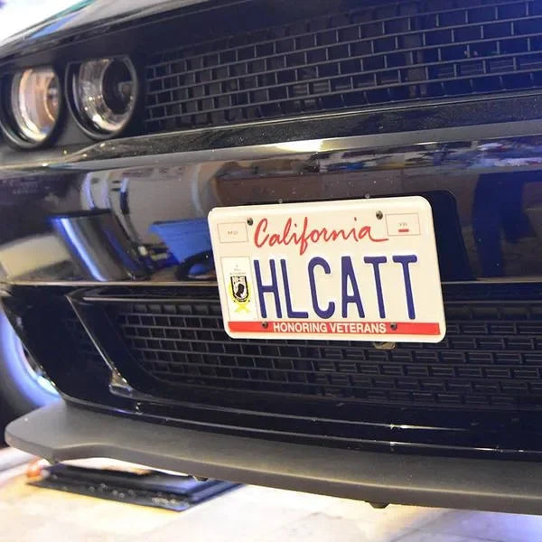 2009–2023 Dodge Challenger No-Drill Front License Plate Holder | ZL1 Addons