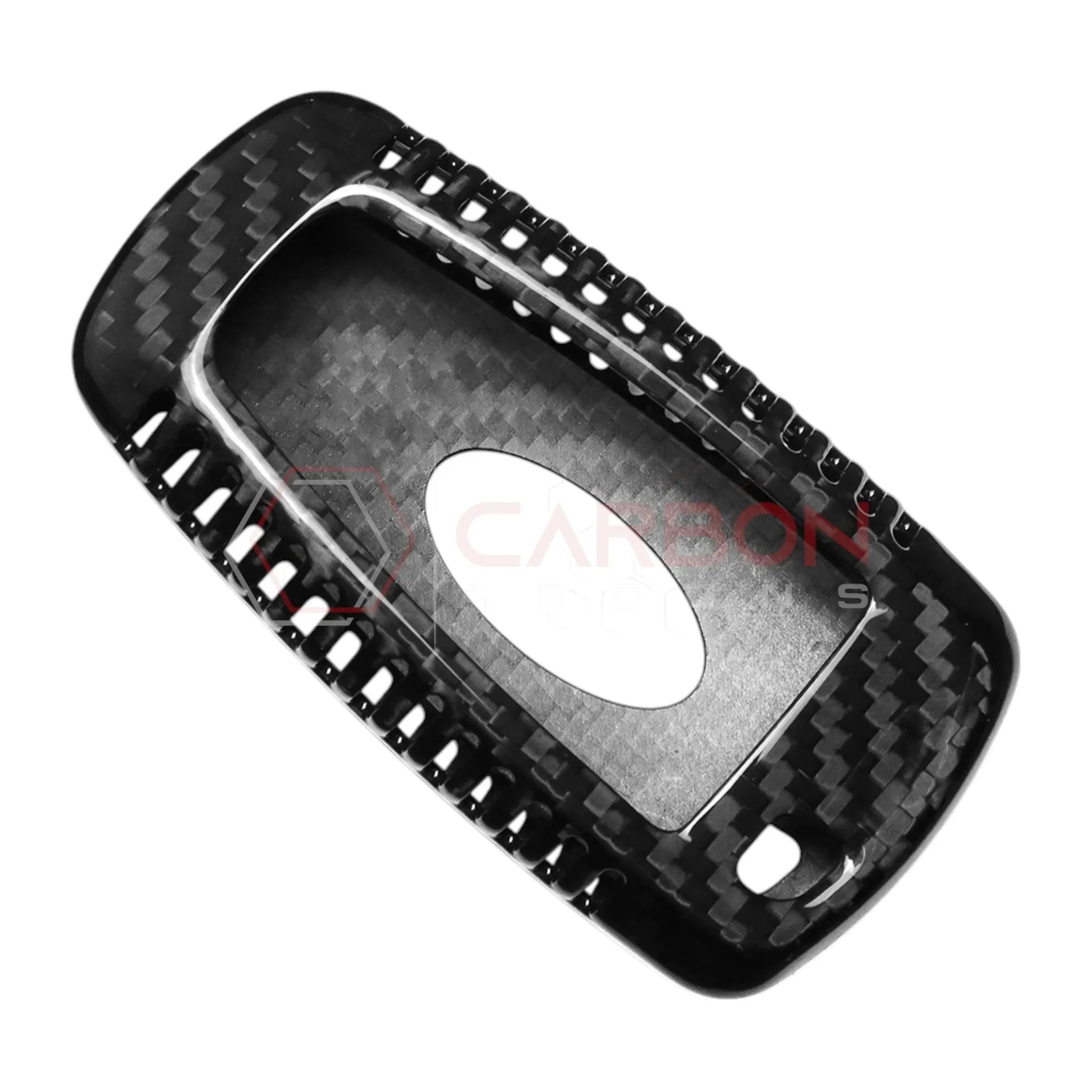Real Carbon Fiber Key Fob Cover for 2018-2023 Mustang & 2017+ F-150 / Raptor