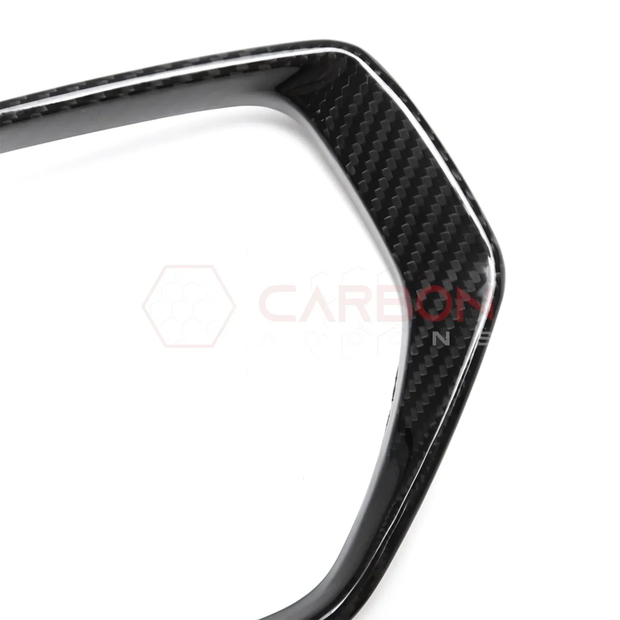 C8 Corvette Carbon Fiber Side Mirror Front Trim Cover (2020-2026)