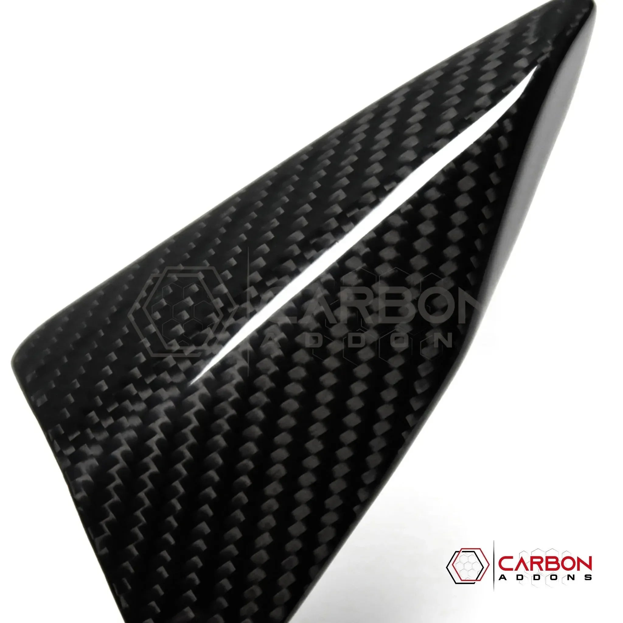 C8 Corvette Real Carbon Fiber Door Window A-Pillar Triangle Trim Covers | Interior Upgrade (2020–2027)