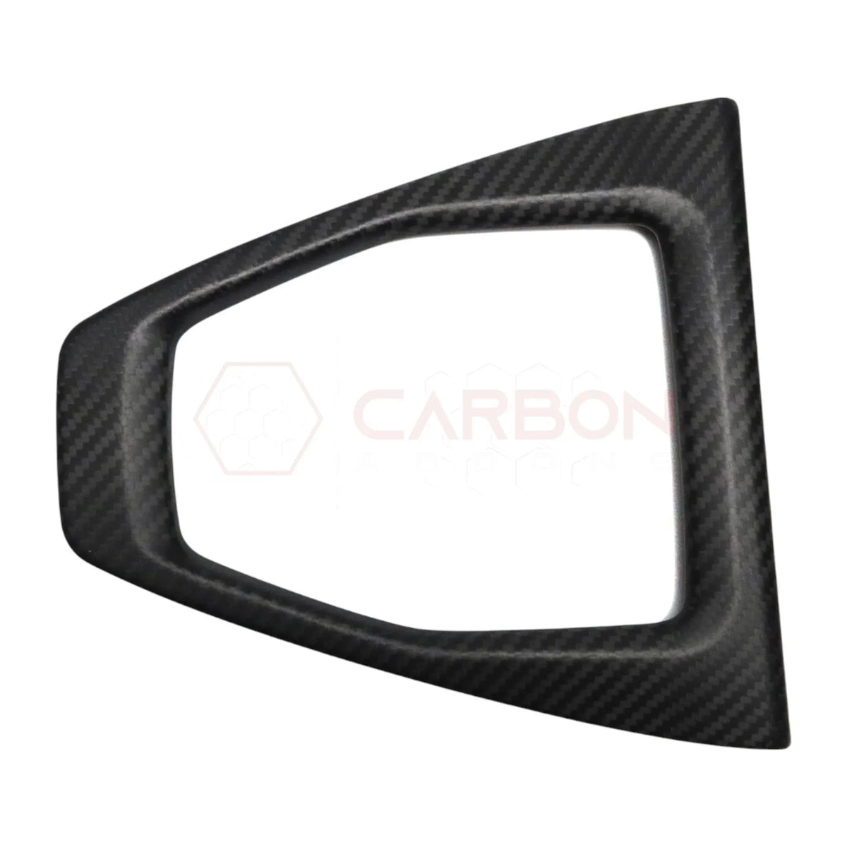 Real Carbon Fiber Gear Shifter Trim Cover for 2024+ Ford Mustang