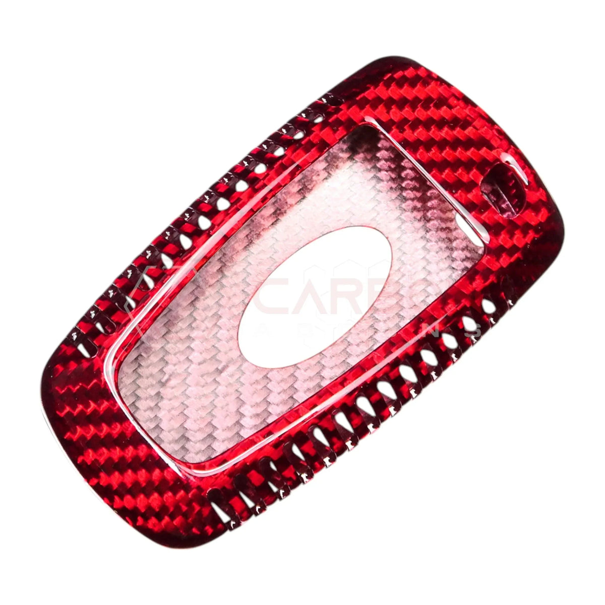 Real Carbon Fiber Key Fob Cover for 2018-2023 Mustang & 2017+ F-150 / Raptor