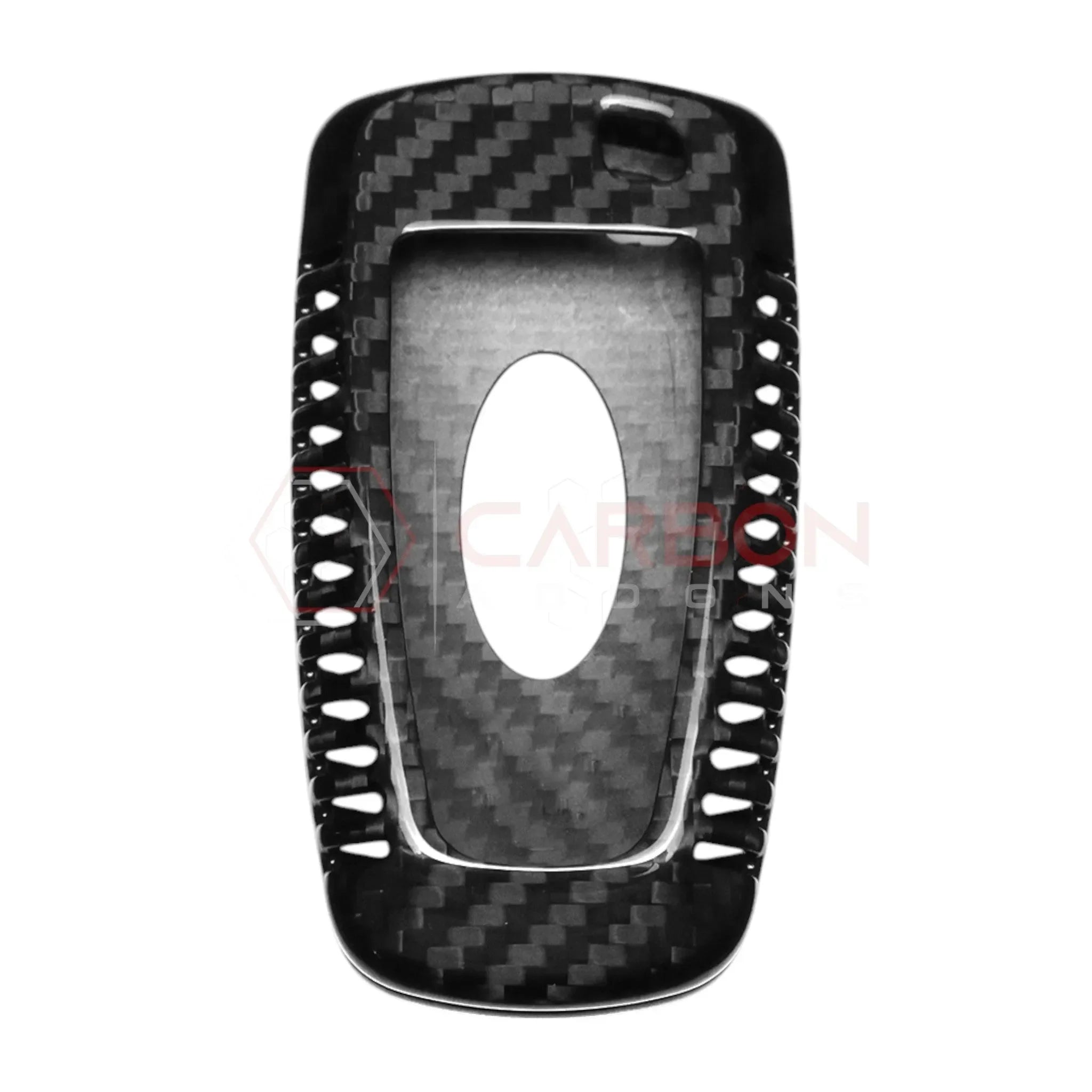 Real Carbon Fiber Key Fob Cover for 2018-2023 Ford Mustang & 2017+ Ford F-150
