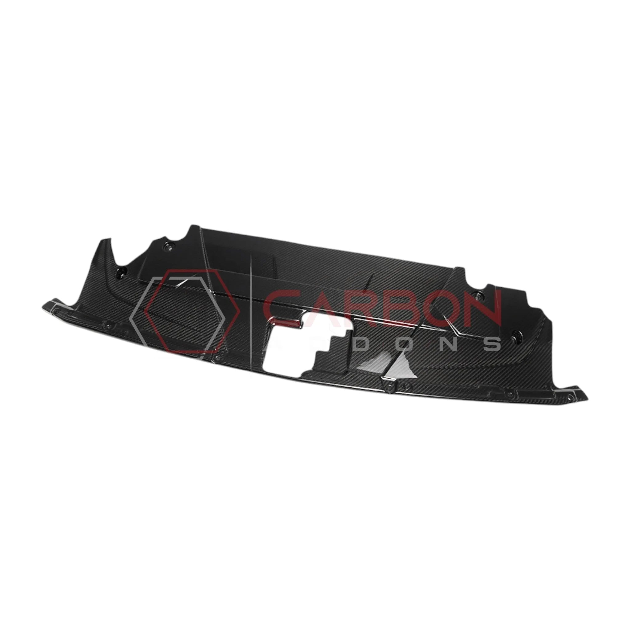 2024+ S650 Mustang Radiator Shroud Carbon Fiber Cover | Direct Replacement