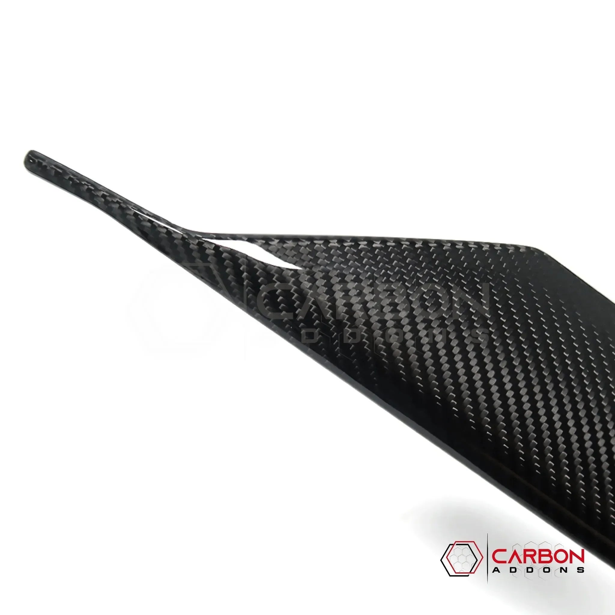C8 Corvette Carbon Fiber A-Pillar Exterior Covers | Exterior Upgrade (2020-2027)