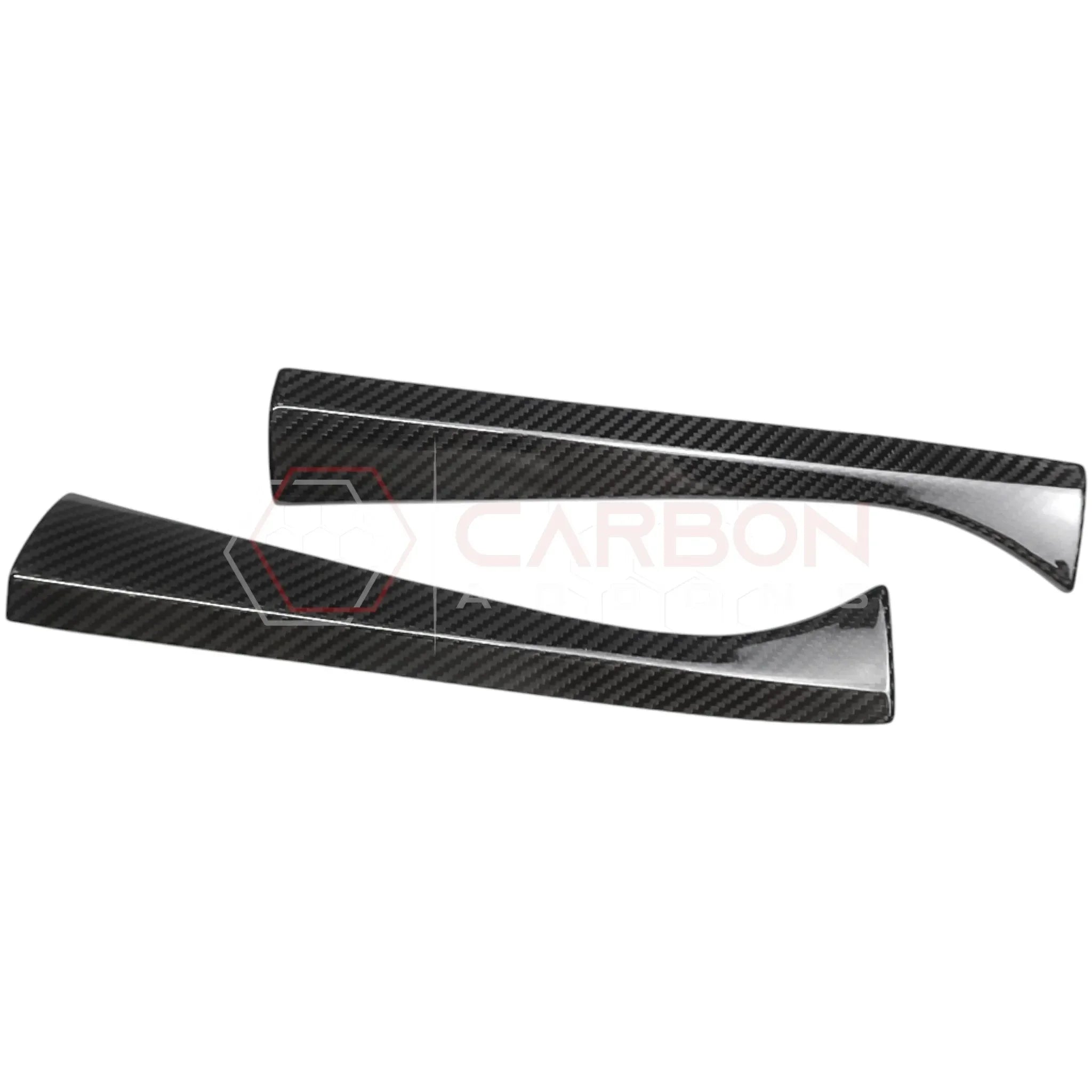 C8 Corvette Real Carbon Fiber Dashboard Side Trim Covers | Interior Upgrade (2020-2027)