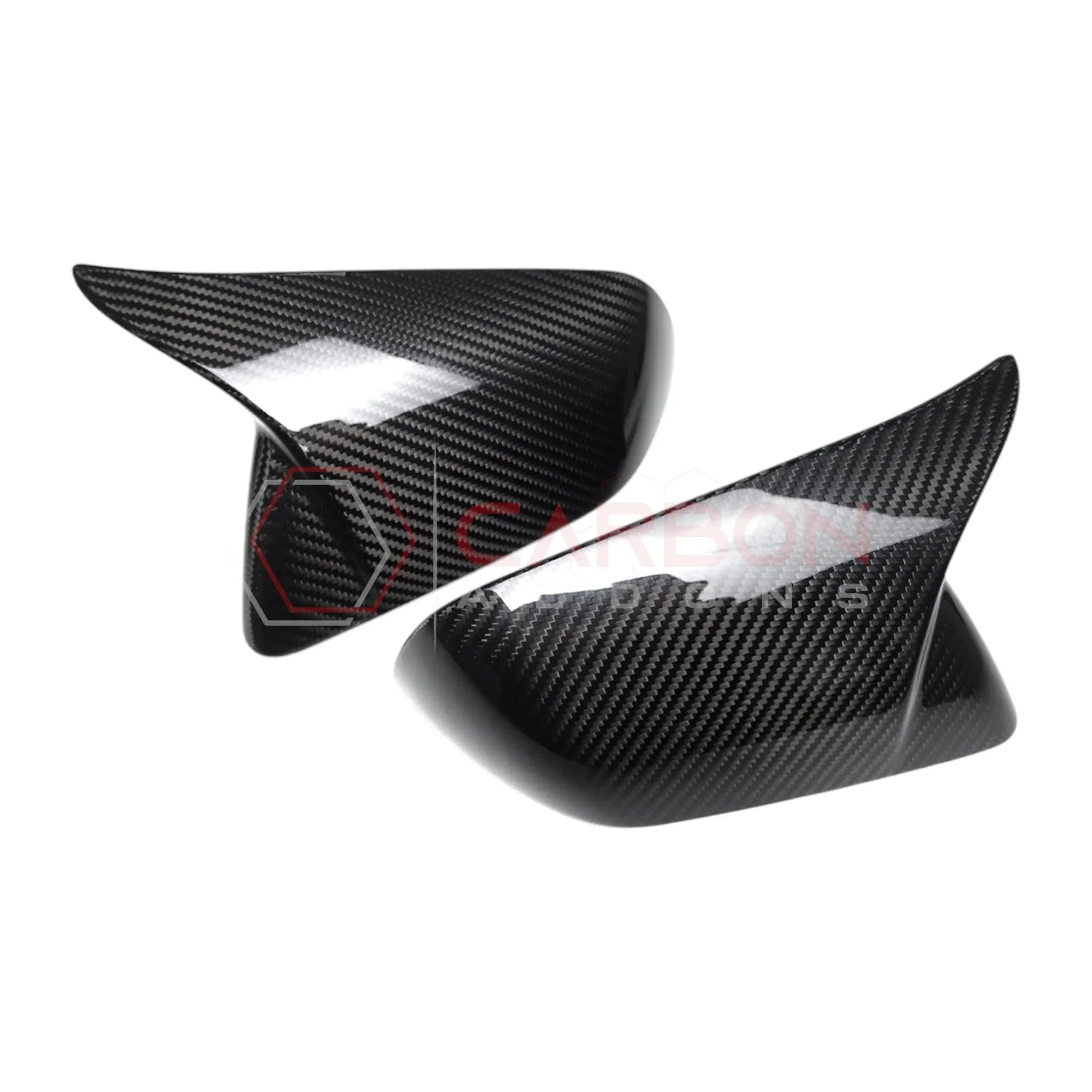 M-Style Real Carbon Fiber Side Mirror Covers for 2024+ Ford Mustang