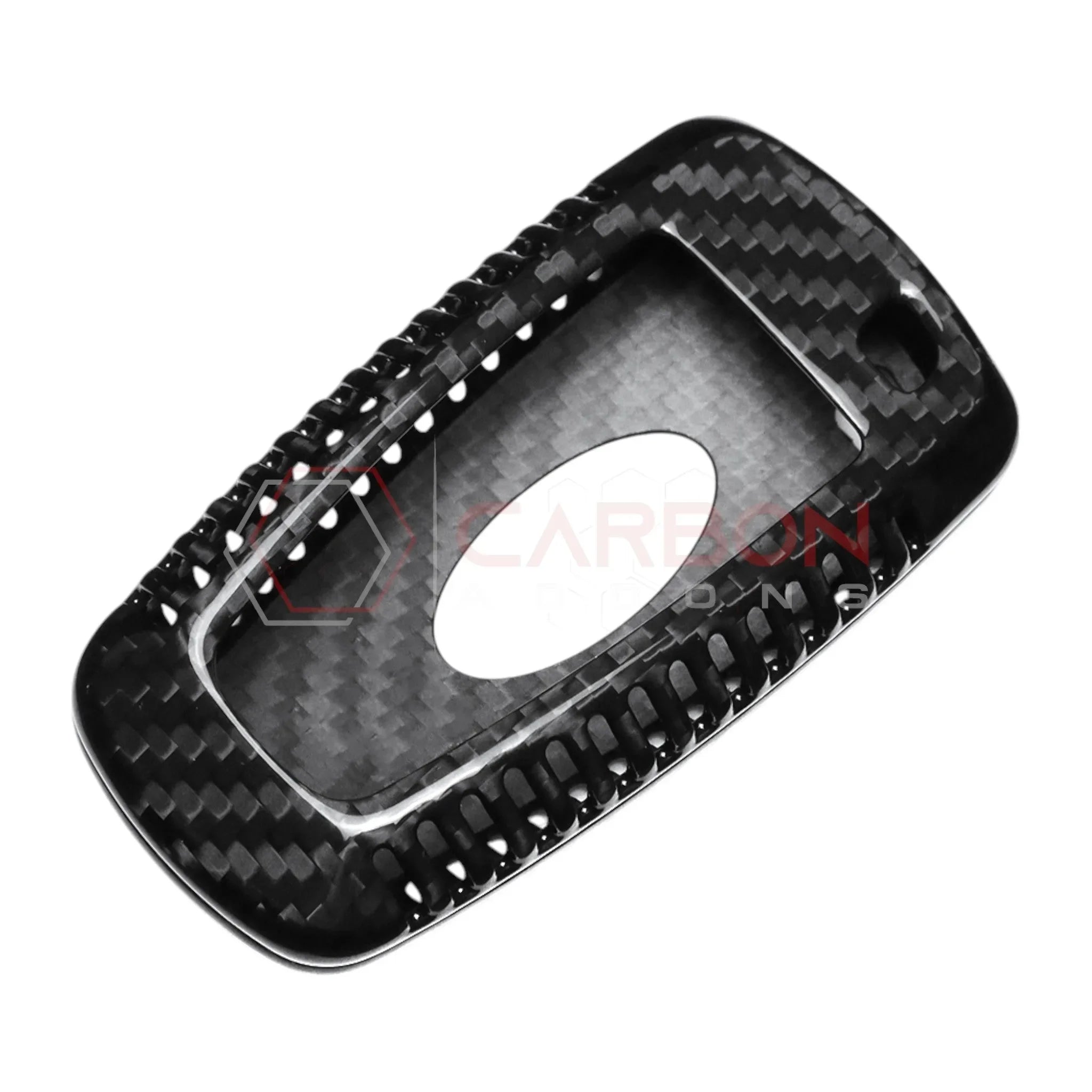 Real Carbon Fiber Key Fob Cover for 2018-2023 Mustang & 2017+ F-150 / Raptor