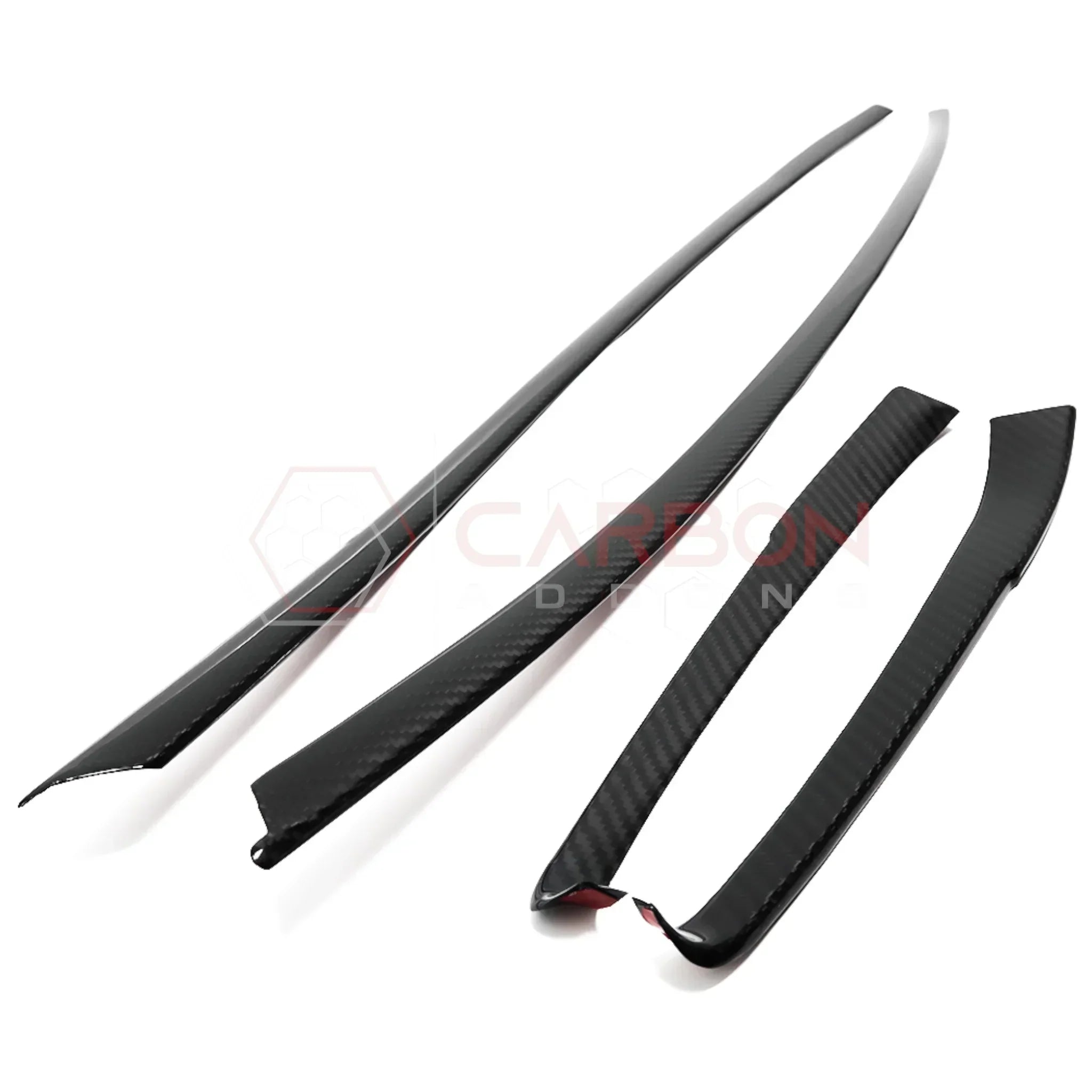 Carbon Fiber Side Window Sill Trim for Corvette C8 Stingray, Z51, Z06 (2020–2026) – Coupe or Convertible
