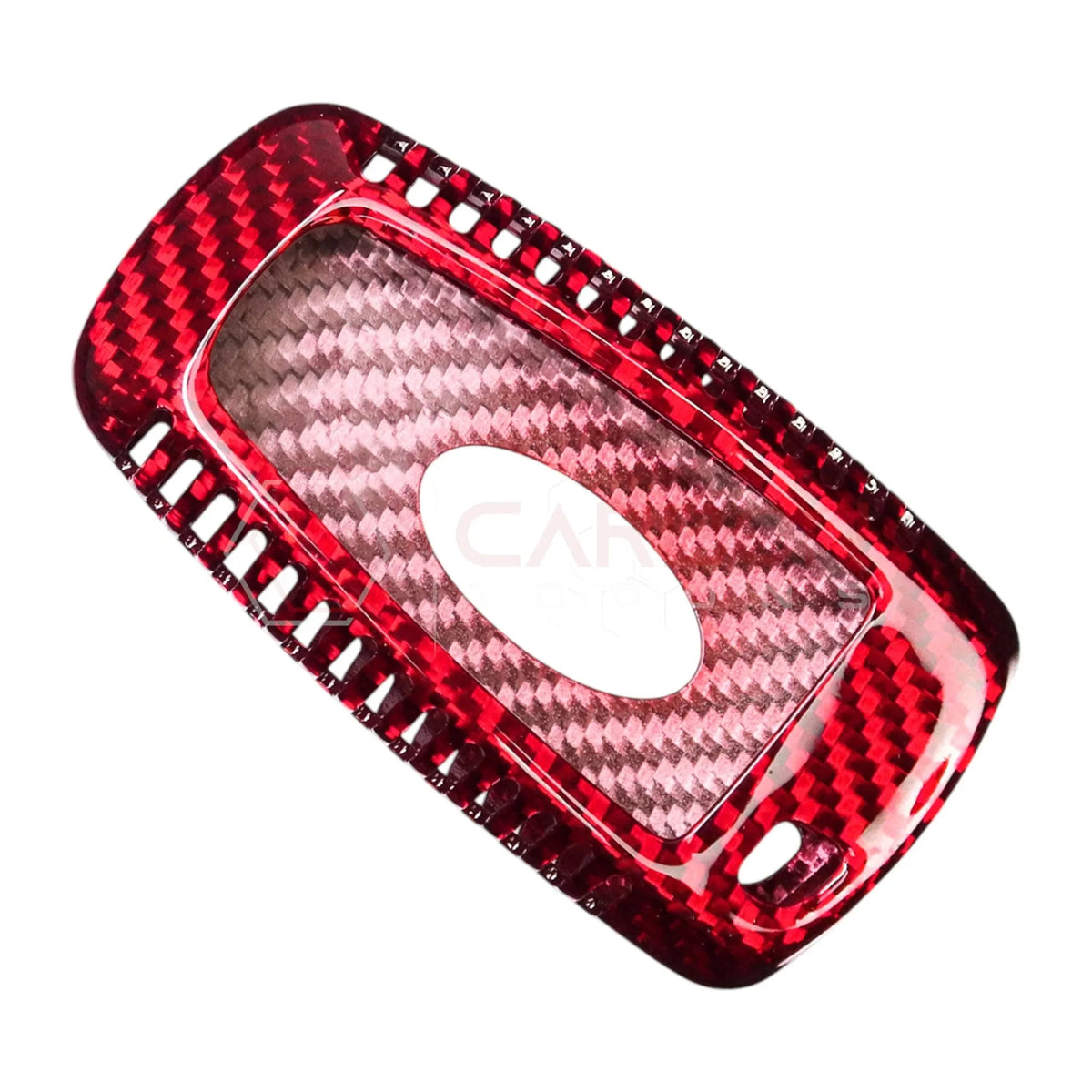 Real Carbon Fiber Key Fob Cover for 2018-2023 Mustang & 2017+ F-150 / Raptor