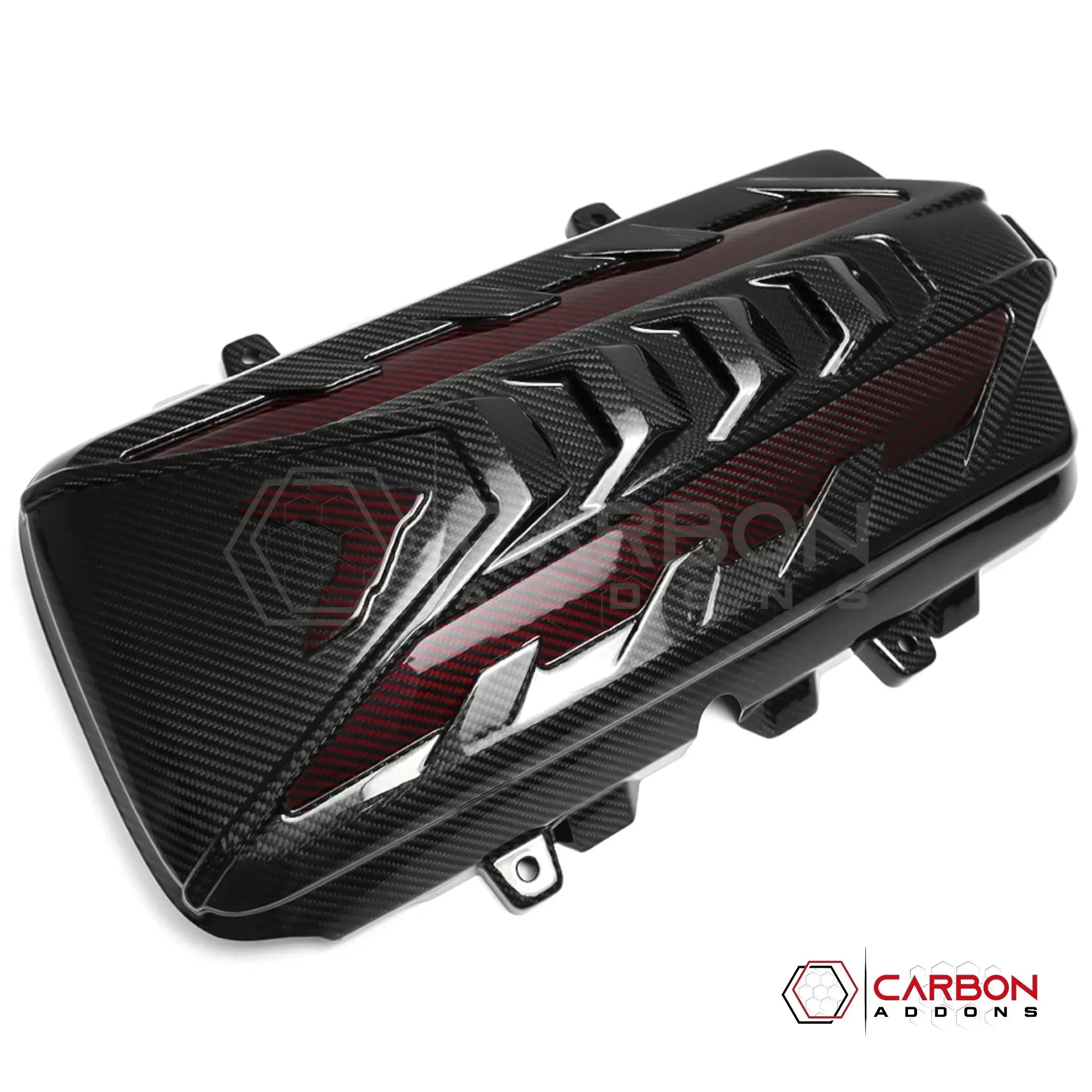 C8 Corvette Stingray Carbon Fiber Engine Cover | Direct OEM Replacement (2020–2027)