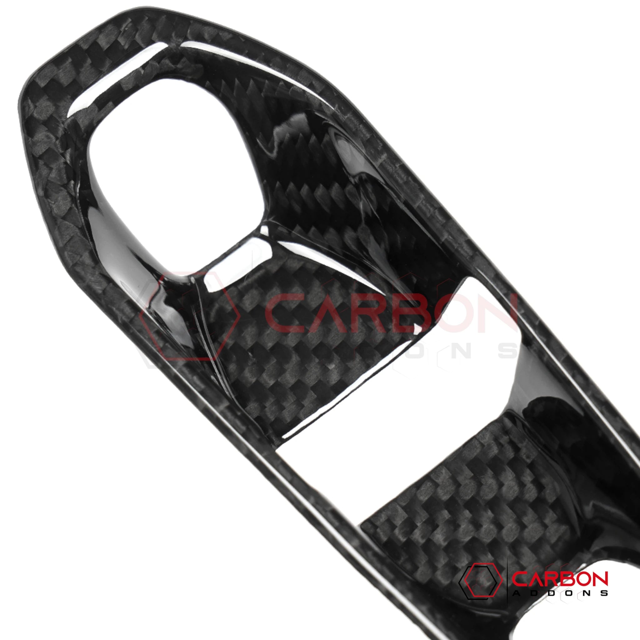 2026+ C8 Corvette Gear Selector Inner Frame Real Carbon Fiber Trim Cover