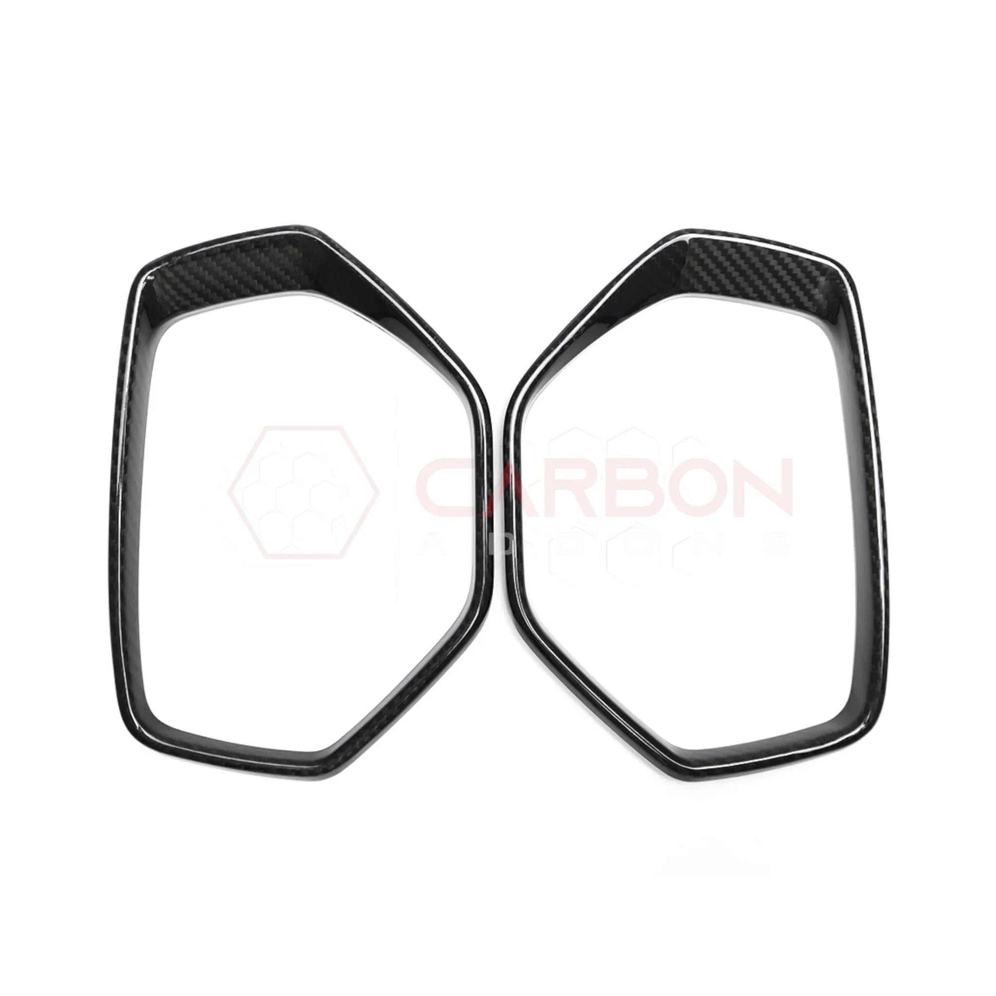 C8 Corvette Carbon Fiber Side Mirror Front Trim Cover