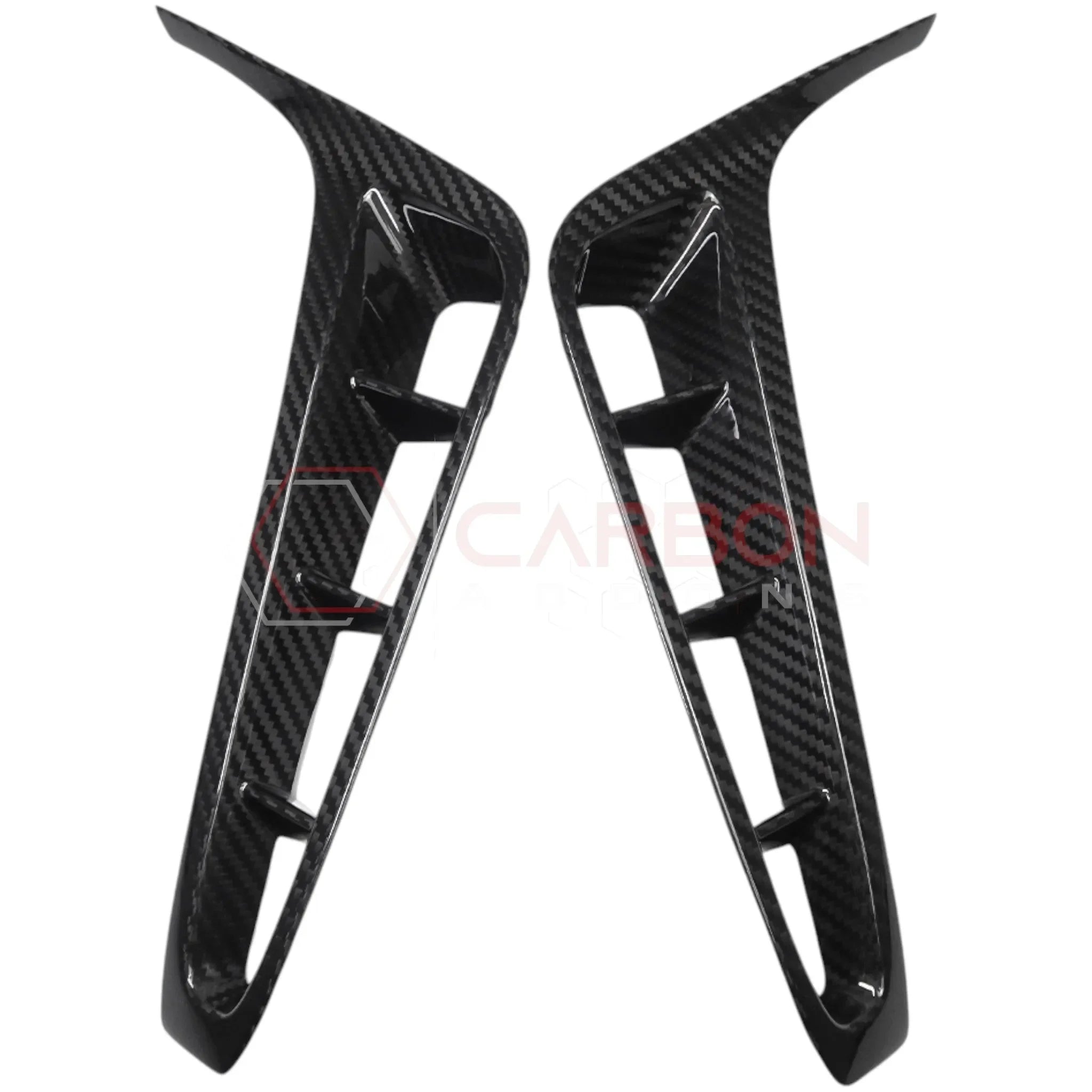 C8 Corvette Z06/ERay Carbon Fiber Rear Bumper Side Vent Cover