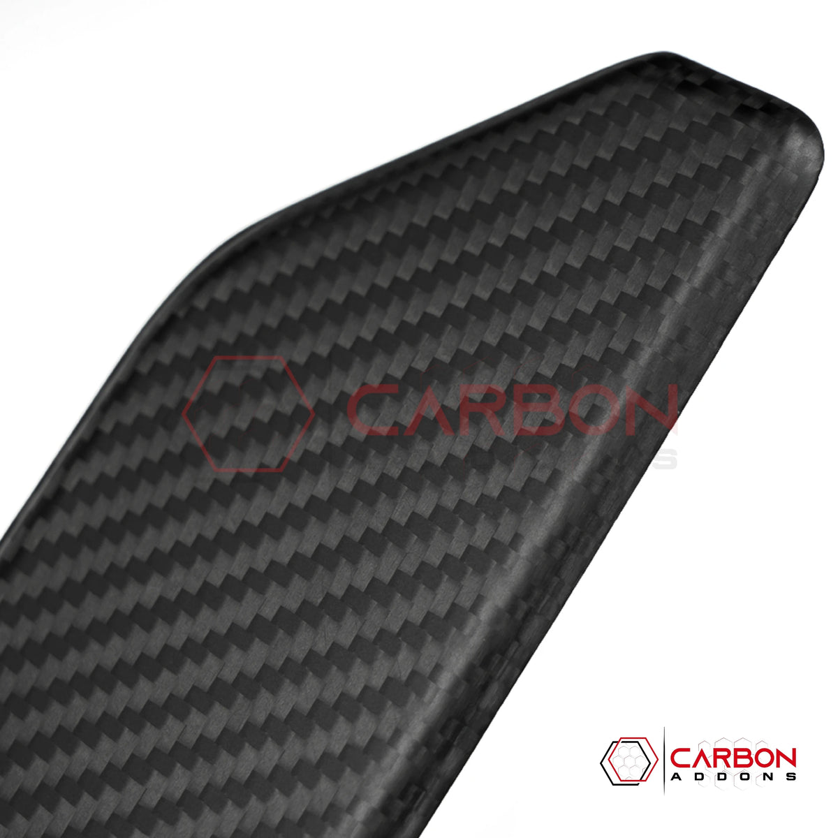 Real Carbon Fiber Interior Door Trim Covers for 2021+ Ford Bronco 2-Door (Glossy or Matte)
