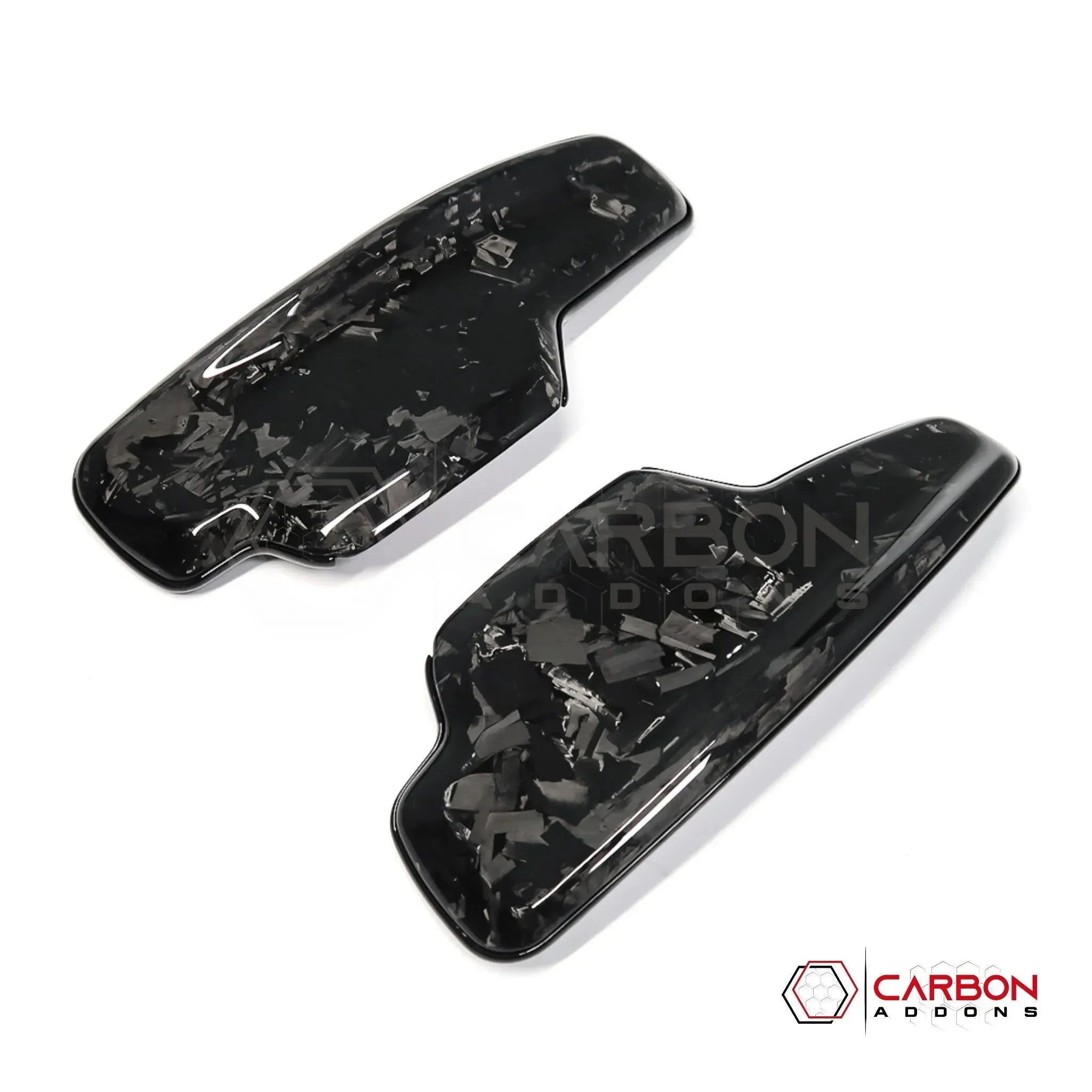C8 Corvette Real Carbon Fiber Paddle Shifter Covers | Interior Upgrade (2020–2027)