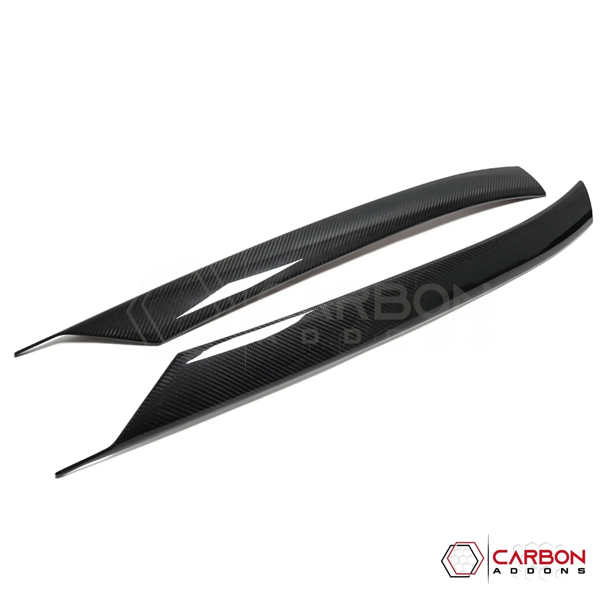 C8 Corvette Carbon Fiber A-Pillar Exterior Covers | Exterior Upgrade (2020-2027)