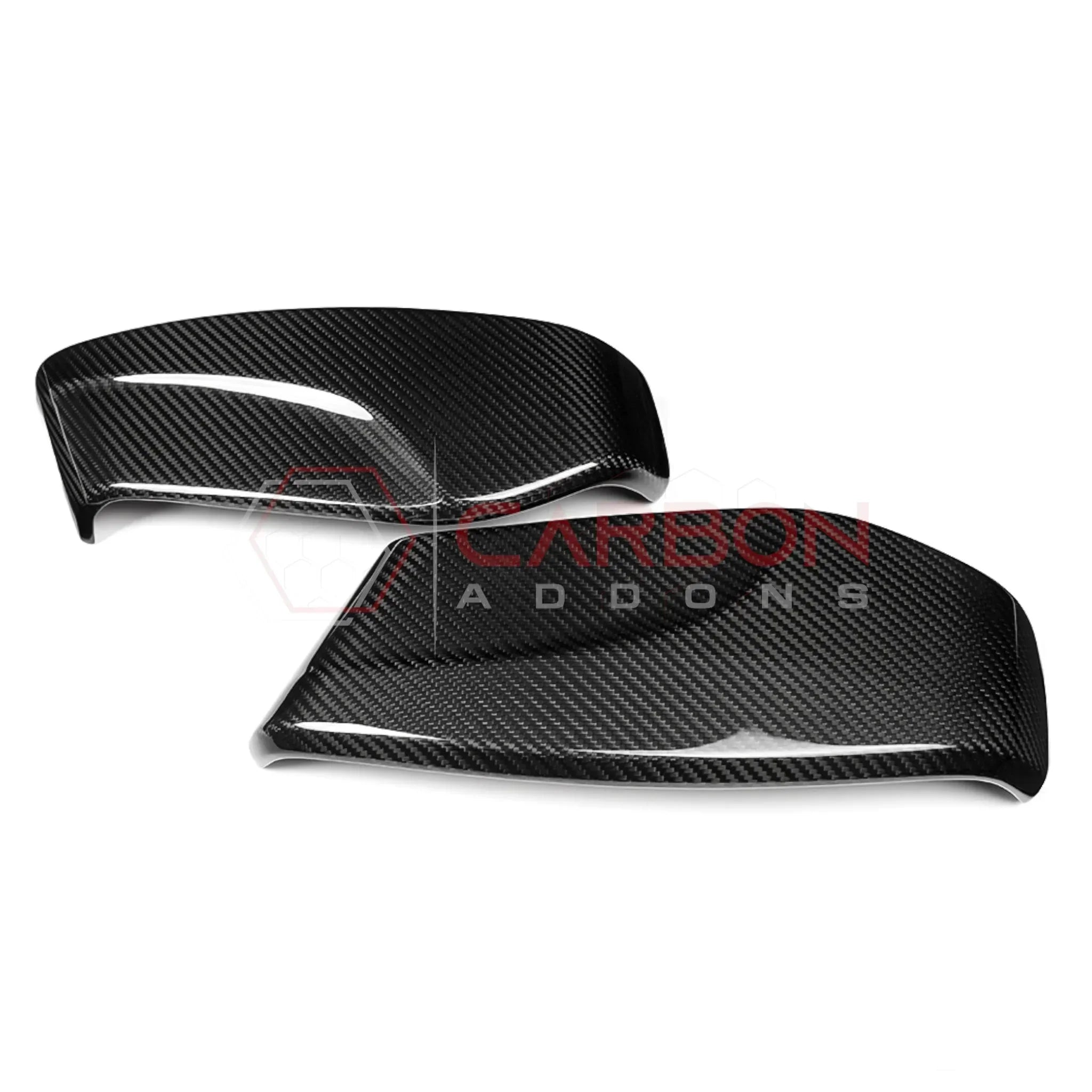 Real Carbon Fiber Interior Seat Side Panel Trim for Corvette C8 (2020–2027 Stingray, Z51, Z06)