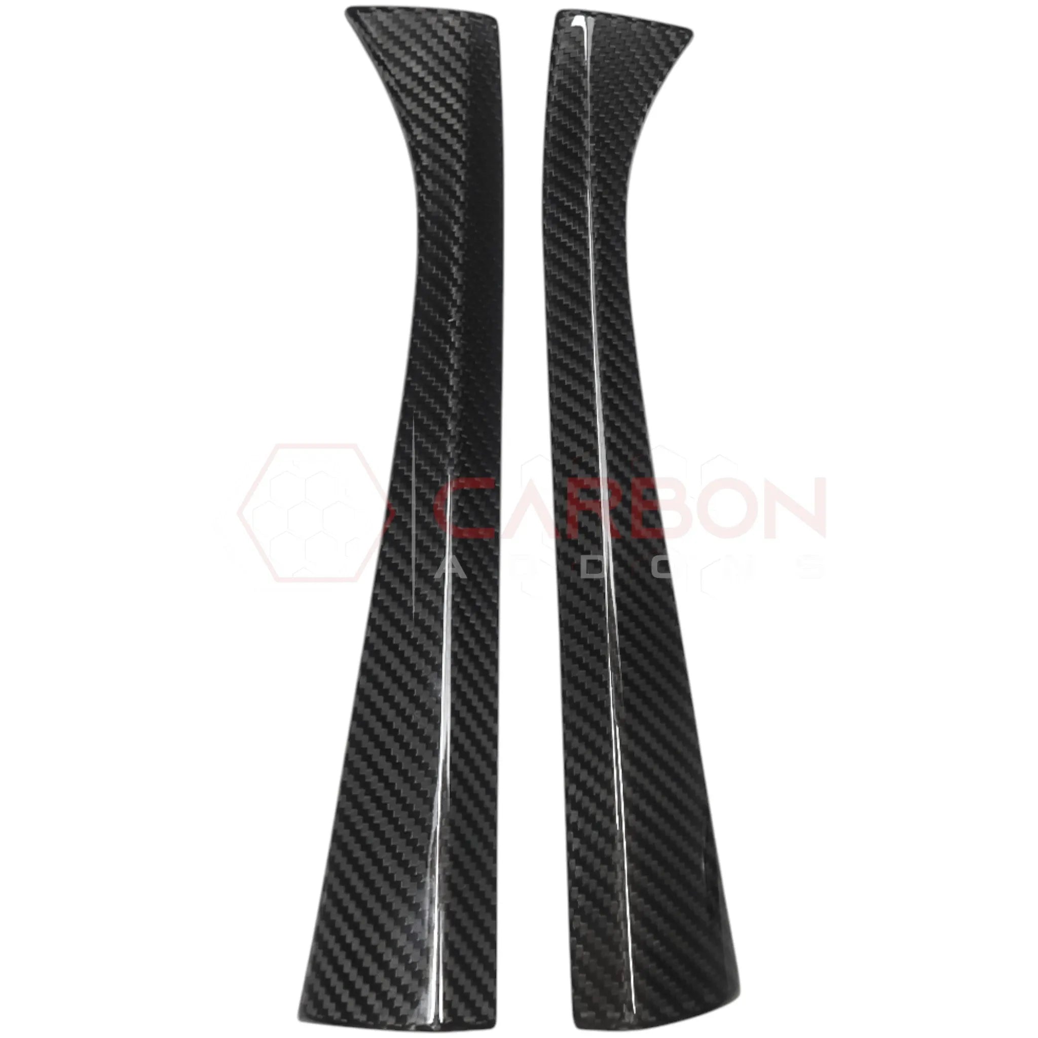 C8 Corvette Real Carbon Fiber Dashboard Side Trim Covers