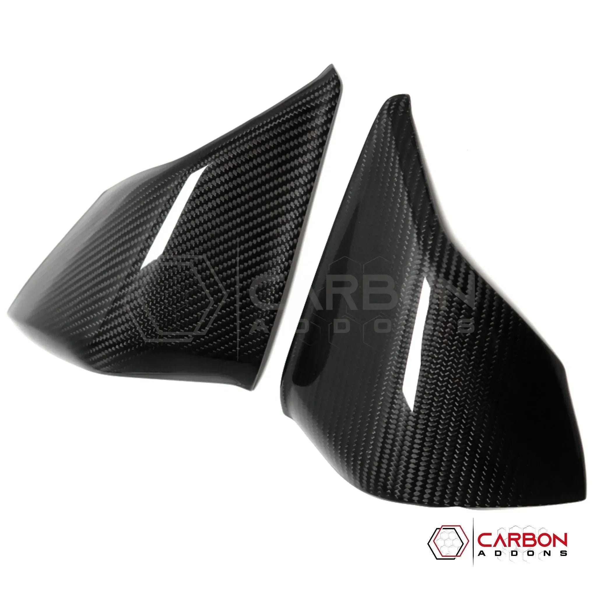 C8 Corvette Real Carbon Fiber Gauge Cluster Upper Dashboard HUD Side Covers | Interior Upgrade (2020–2025)