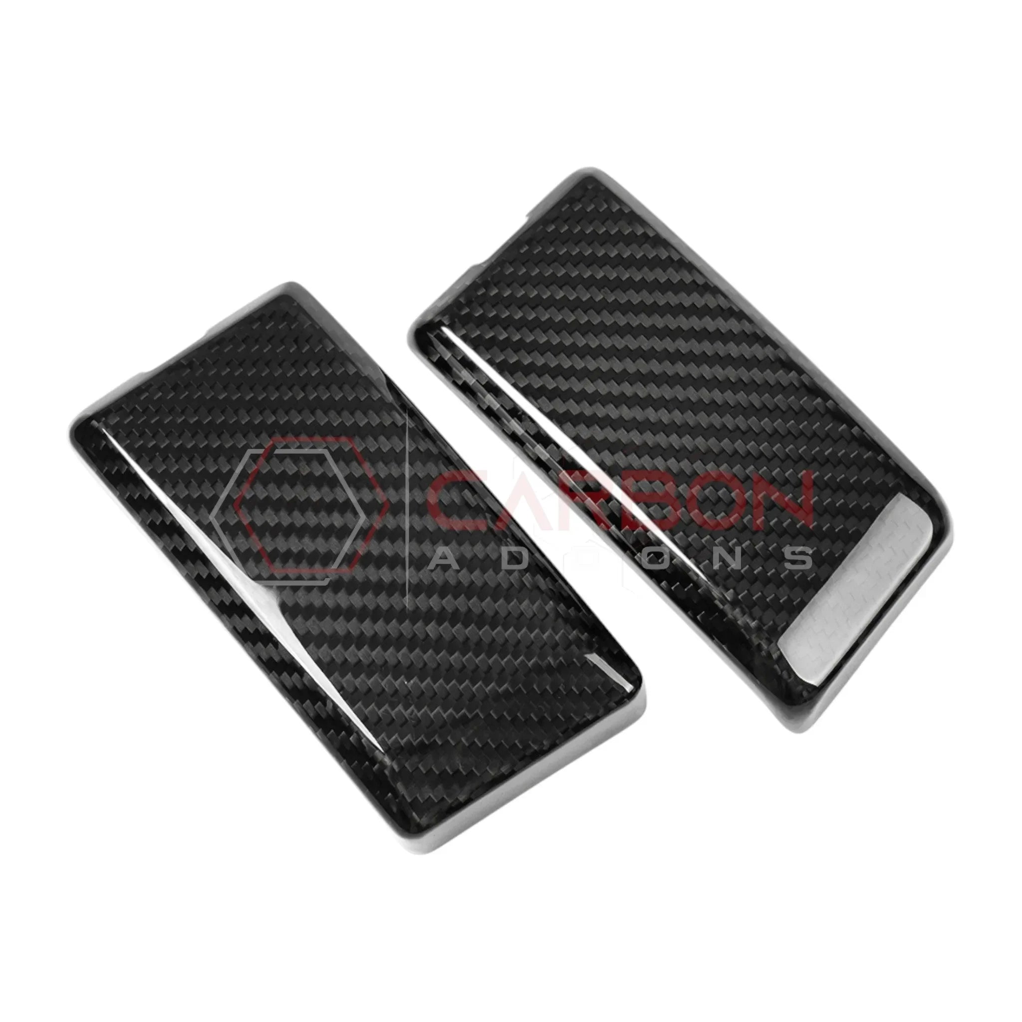 Real Carbon Fiber Front Roof Rack Mount Cover Trim Covers For 2021+ Bronco