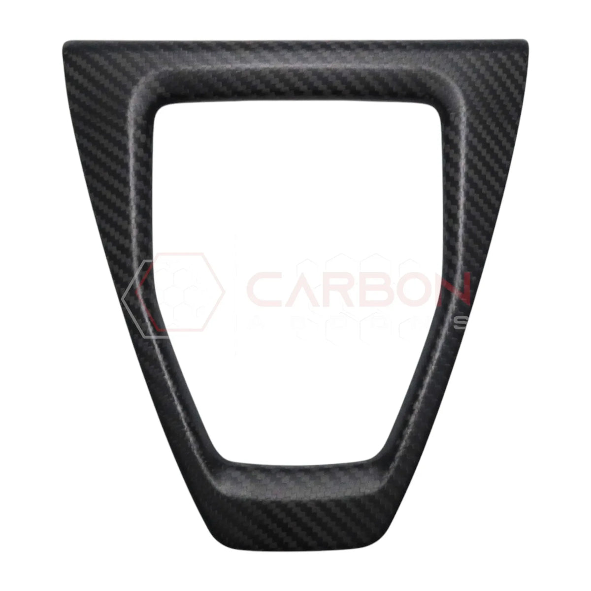 Real Carbon Fiber Gear Shifter Trim Cover for 2024+ Ford Mustang