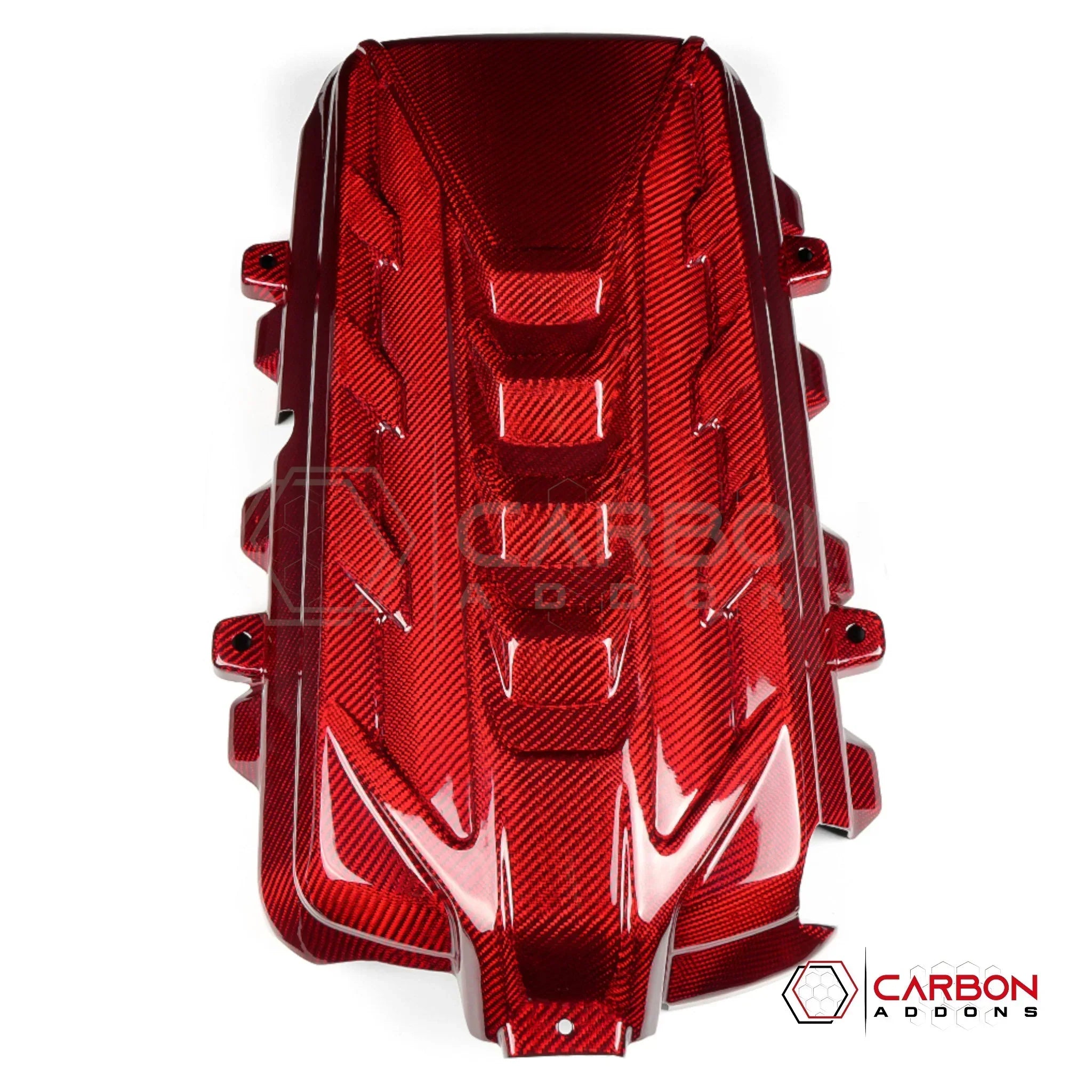 C8 Corvette Stingray Carbon Fiber Engine Cover | Direct OEM Replacement (2020–2027)
