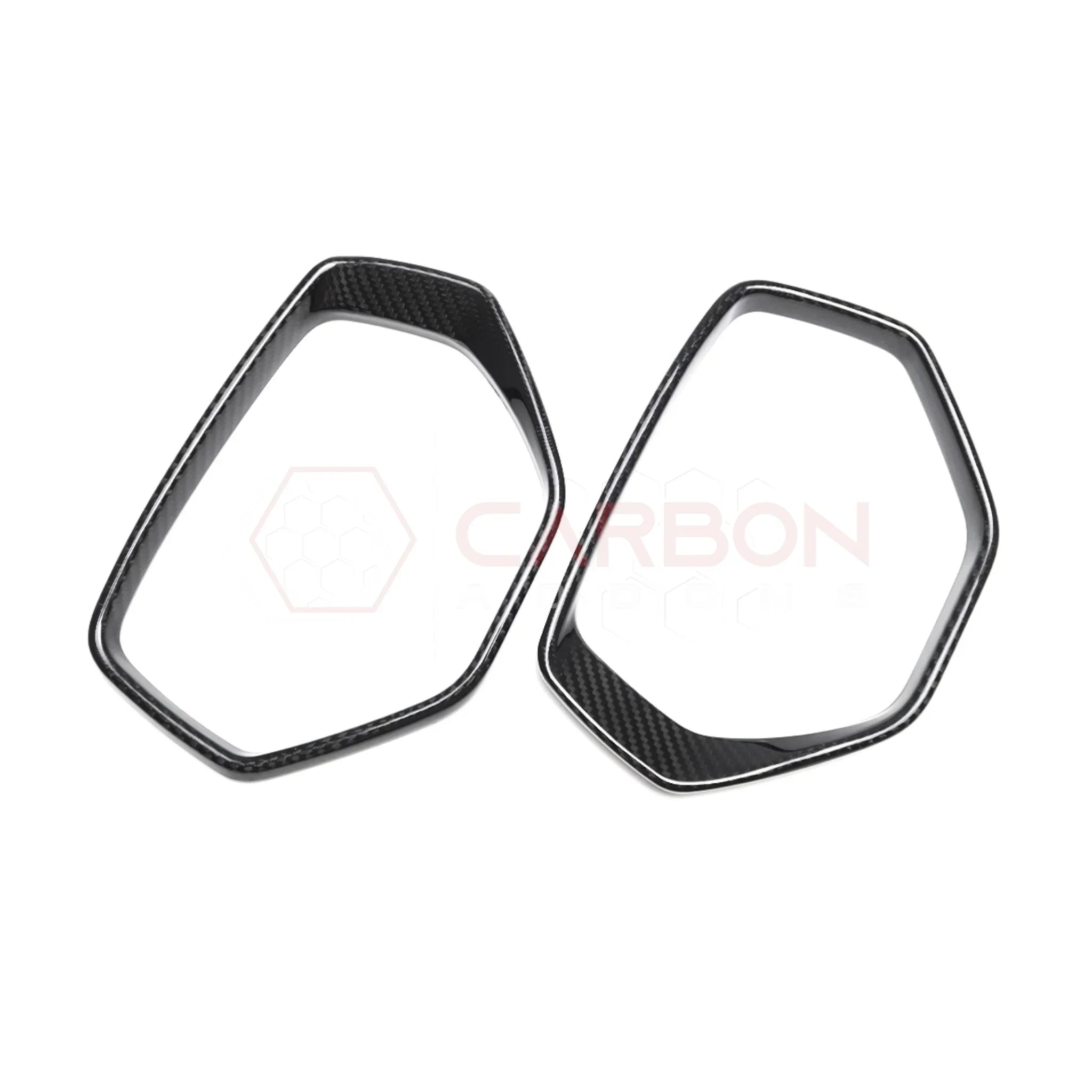 C8 Corvette Carbon Fiber Side Mirror Front Trim Cover