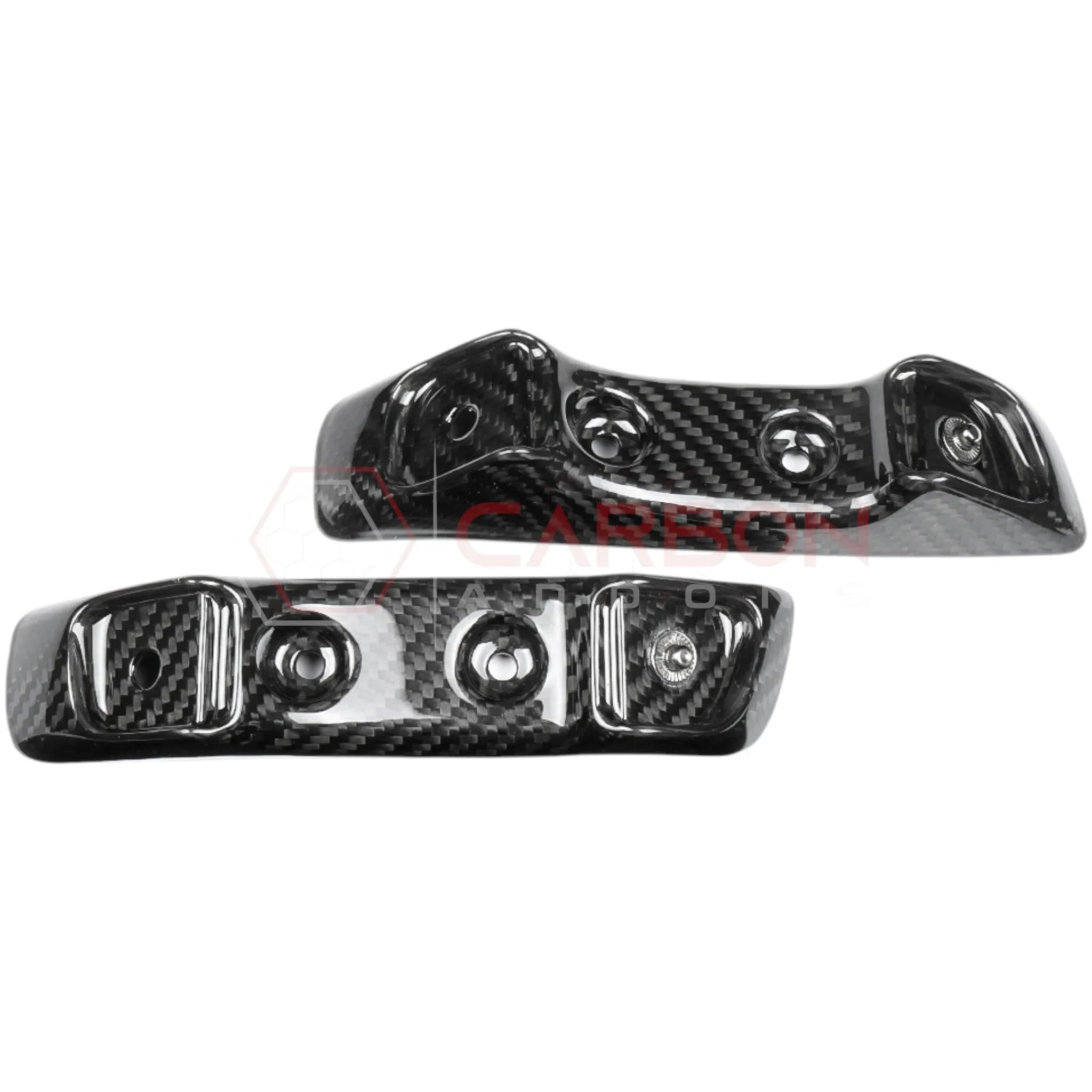C8 Corvette Real Carbon Fiber Seat Belt Holder Buckle Replacements | GT2 & Competition Sport Seats (2020–Present)