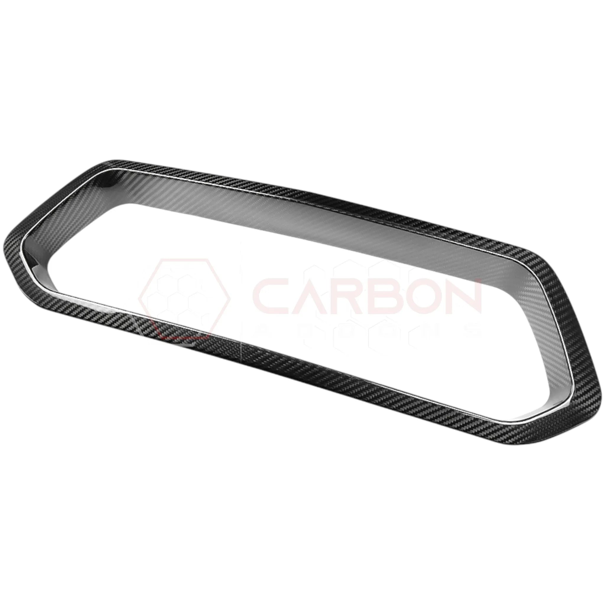 C8 Z06/ERay Corvette Carbon Fiber Rear Bumper Diffuser Exhaust Tail Pipe Surround Trim Cover